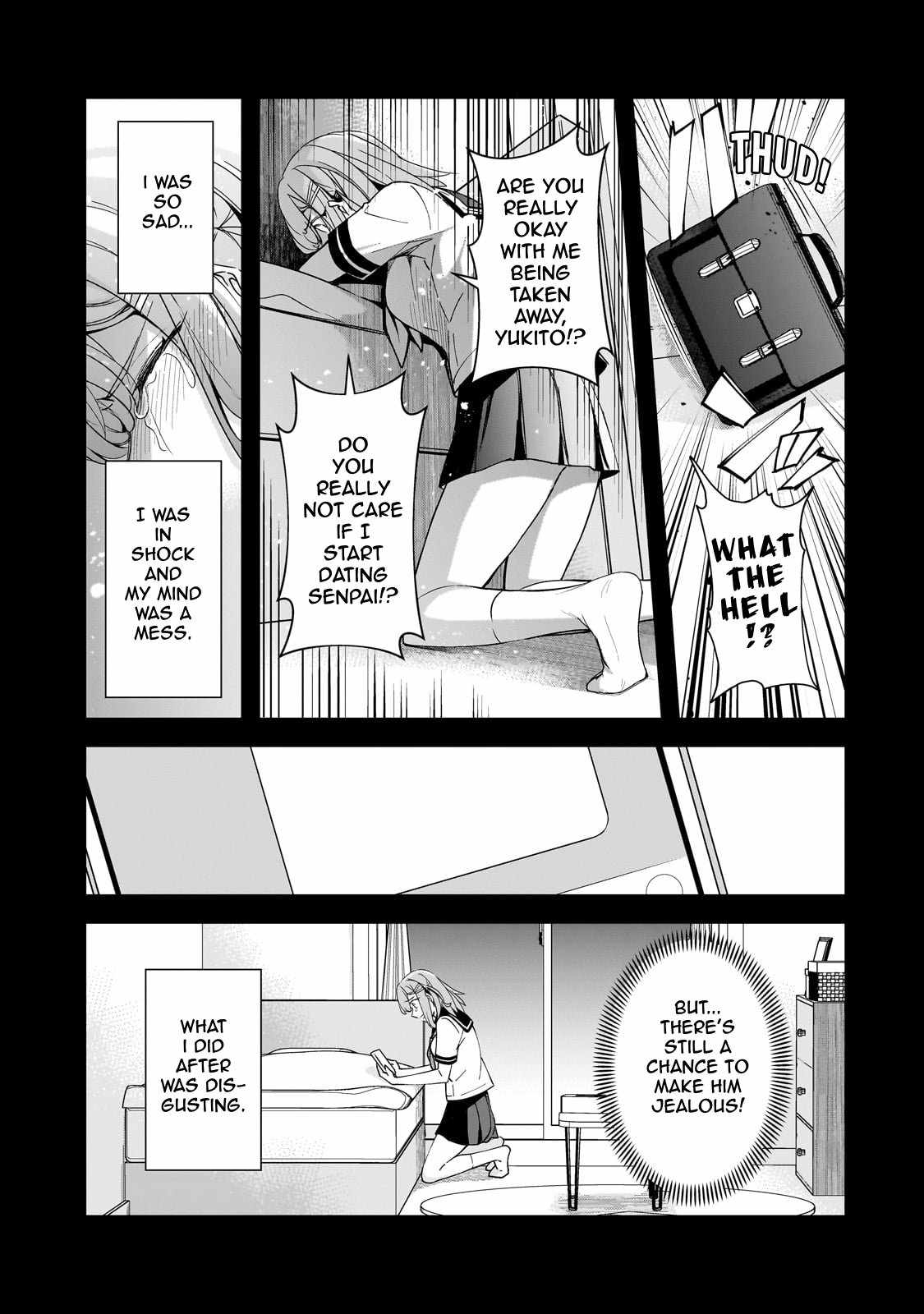 The Girls Who Traumatized Me Keep Glancing at Me, but Alas, It’s Too Late Chapter 15 - Page 9