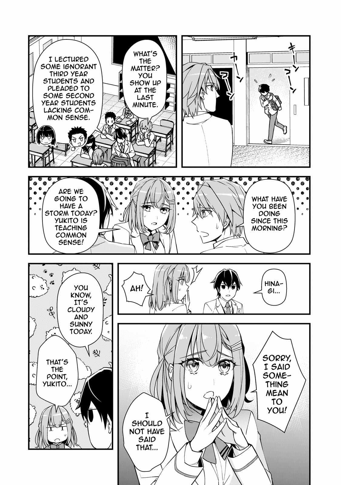 The Girls Who Traumatized Me Keep Glancing at Me, but Alas, It’s Too Late Chapter 16 - Page 10
