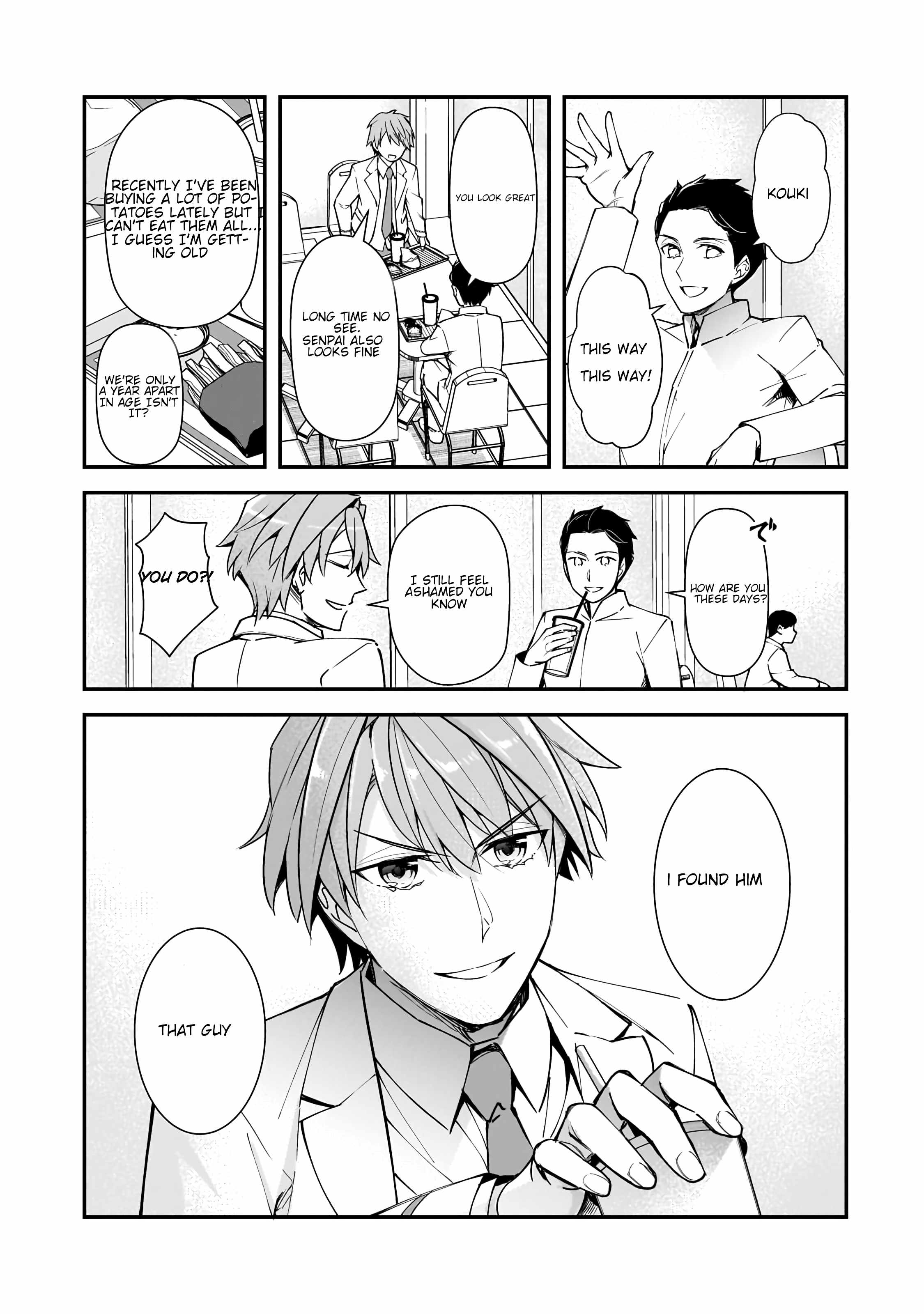 The Girls Who Traumatized Me Keep Glancing at Me, but Alas, It’s Too Late Chapter 17.1 - Page 1