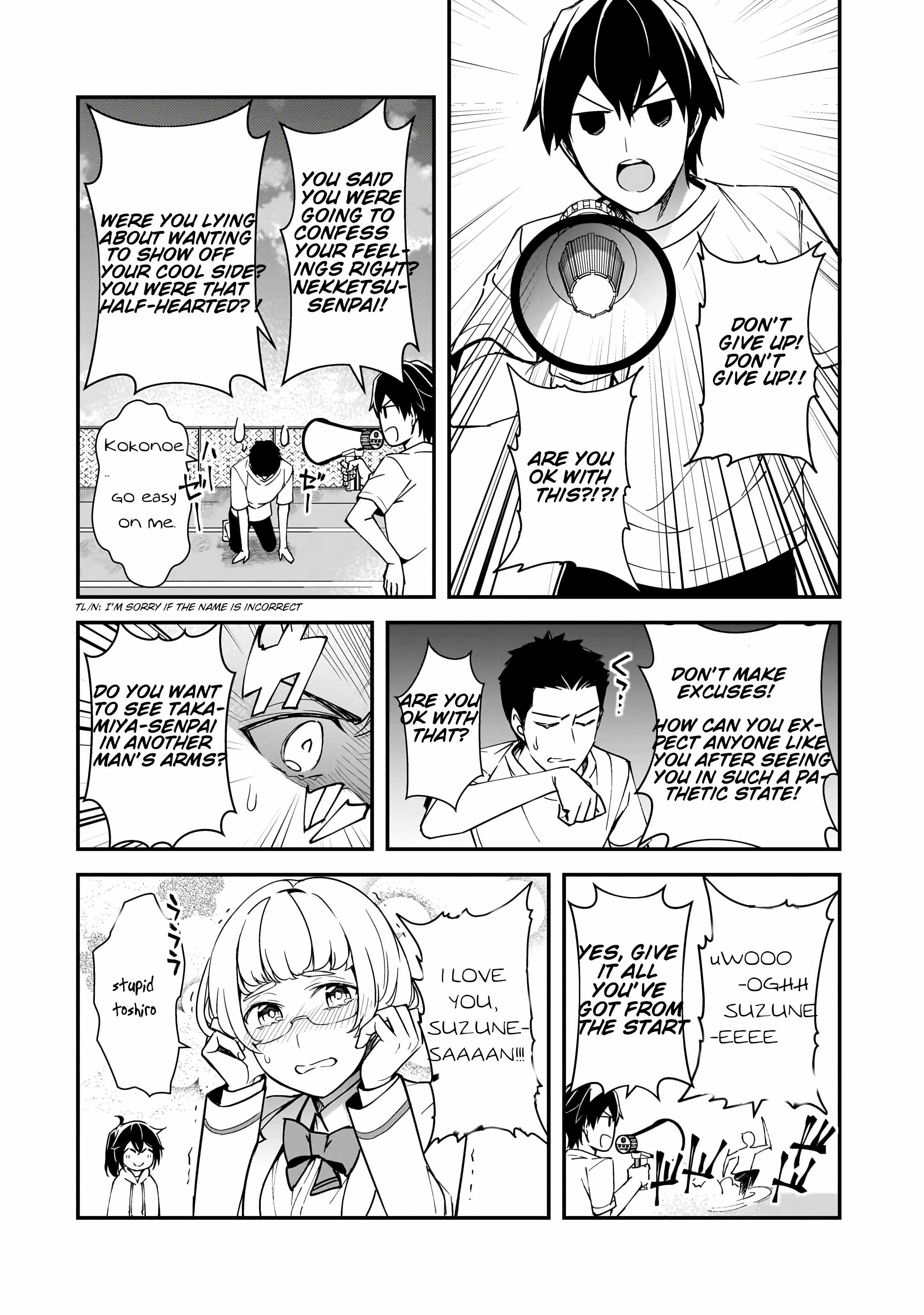 The Girls Who Traumatized Me Keep Glancing at Me, but Alas, It’s Too Late Chapter 17.1 - Page 8