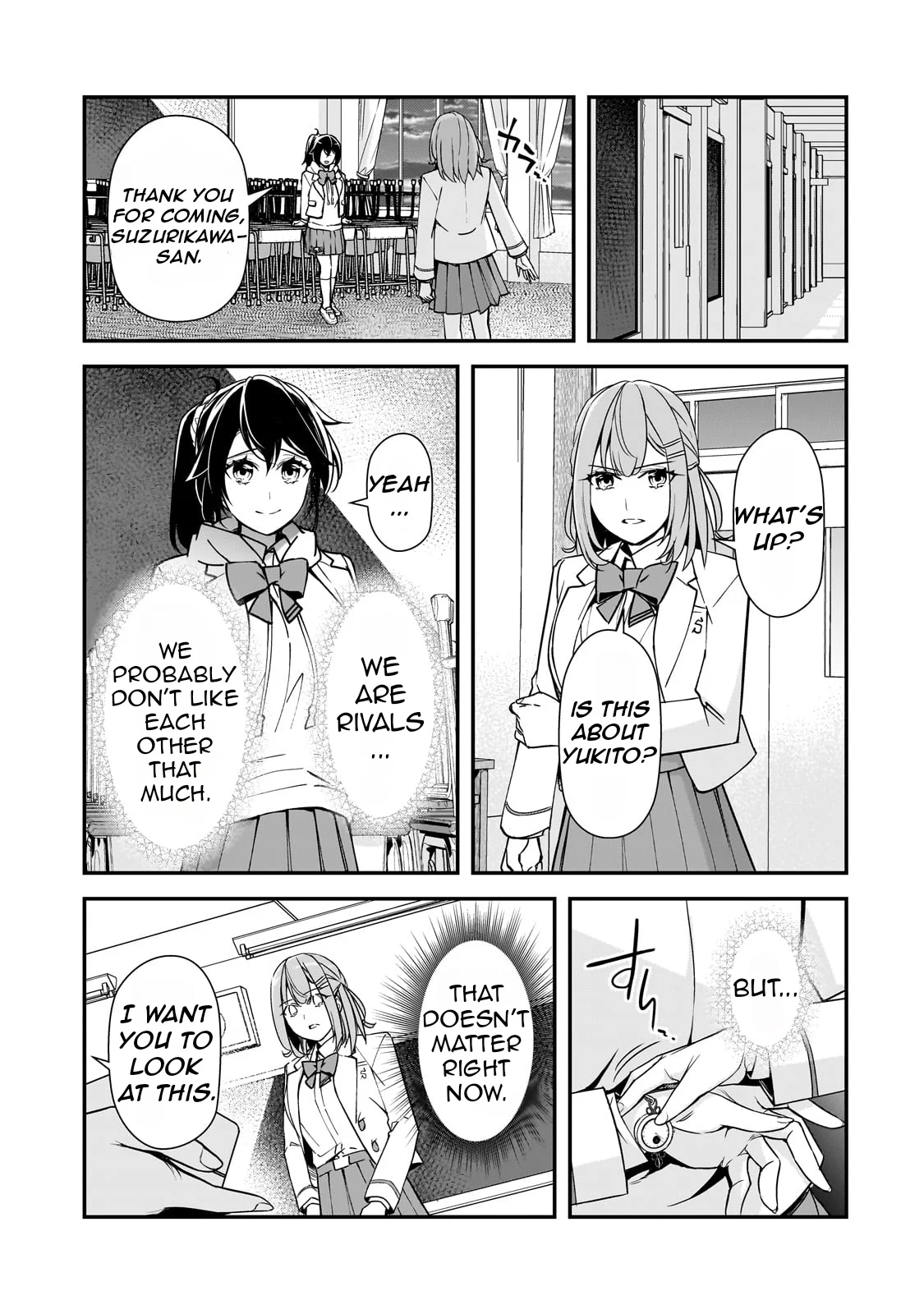 The Girls Who Traumatized Me Keep Glancing at Me, but Alas, It’s Too Late Chapter 17 - Page 14