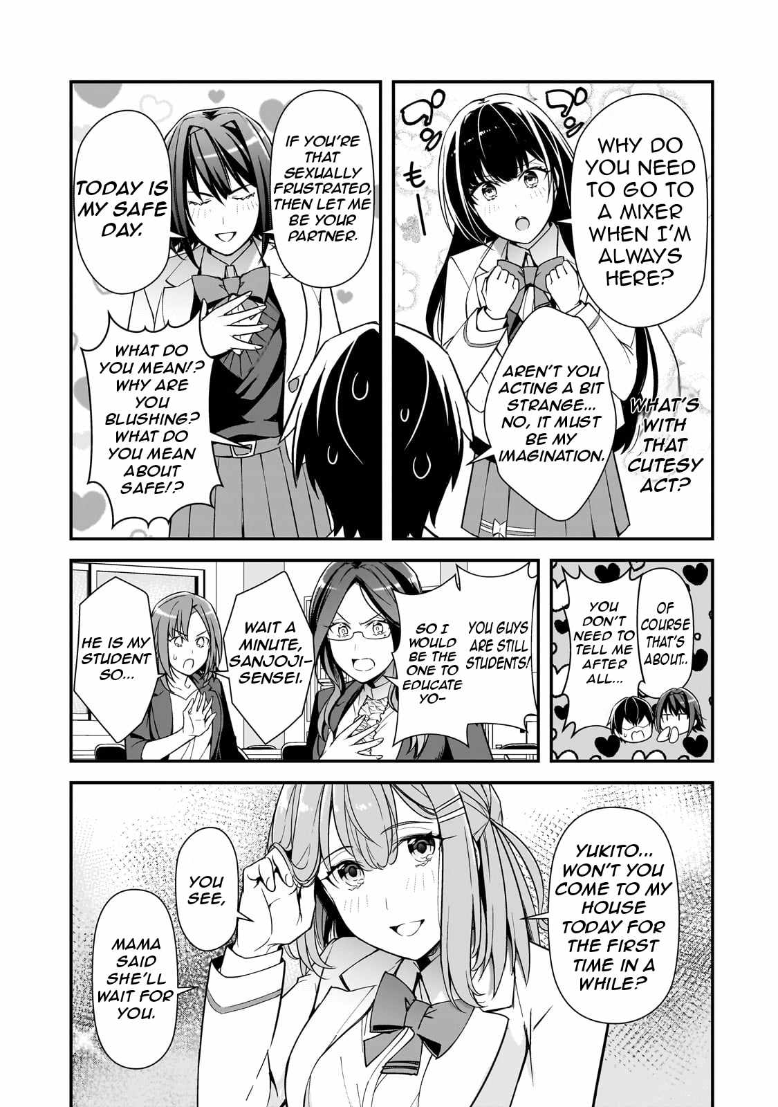 The Girls Who Traumatized Me Keep Glancing at Me, but Alas, It’s Too Late Chapter 19 - Page 29