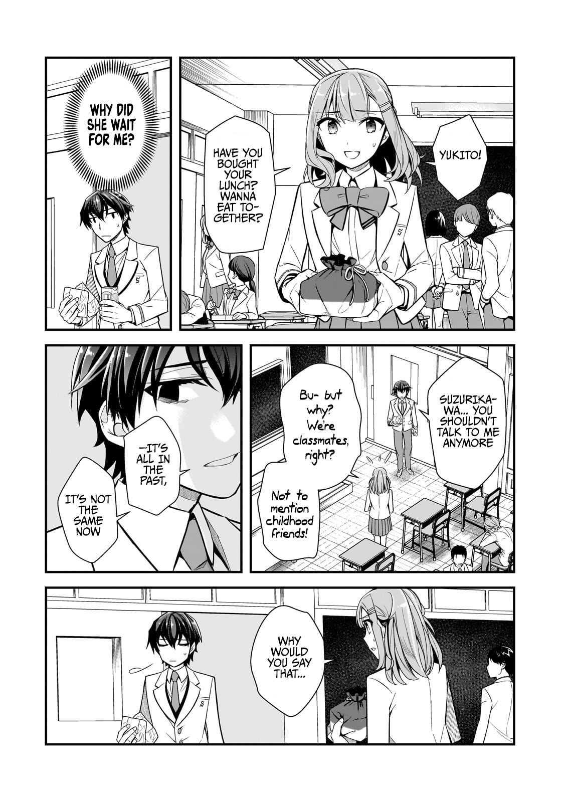 The Girls Who Traumatized Me Keep Glancing at Me, but Alas, It’s Too Late Chapter 2 - Page 14