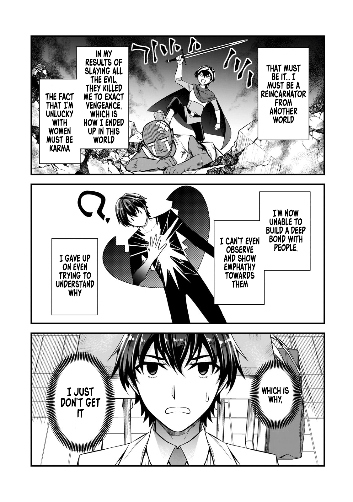 The Girls Who Traumatized Me Keep Glancing at Me, but Alas, It’s Too Late Chapter 2 - Page 3
