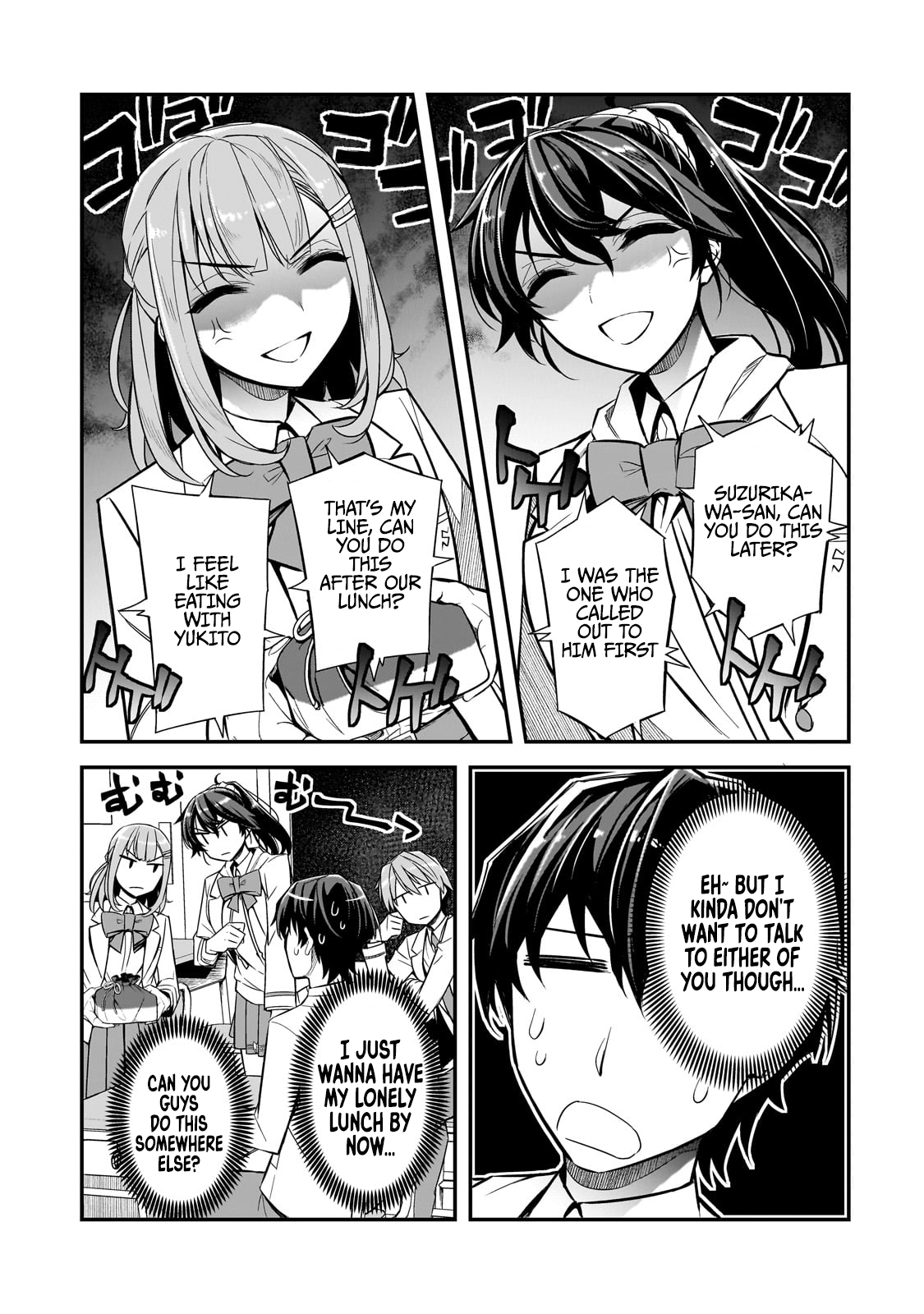The Girls Who Traumatized Me Keep Glancing at Me, but Alas, It’s Too Late Chapter 2 - Page 5