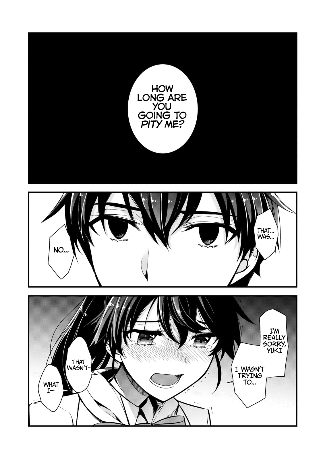 The Girls Who Traumatized Me Keep Glancing at Me, but Alas, It’s Too Late Chapter 2 - Page 9