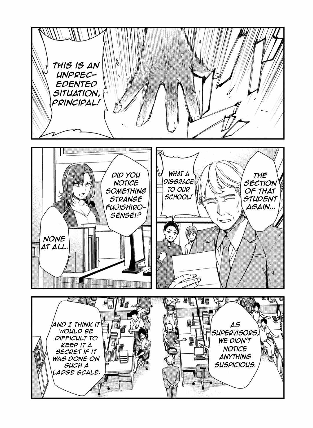 The Girls Who Traumatized Me Keep Glancing at Me, but Alas, It’s Too Late Chapter 22.1 - Page 4