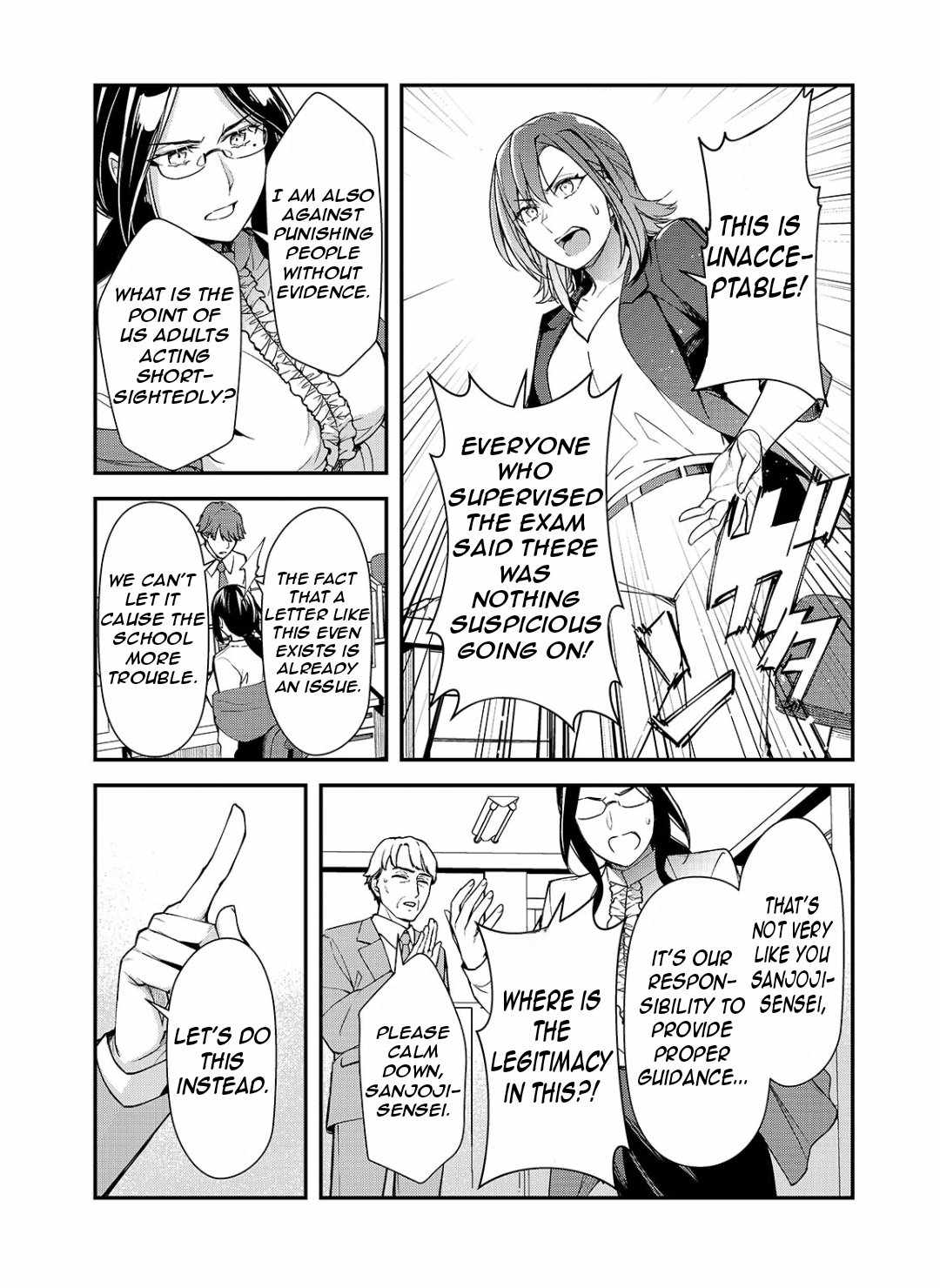 The Girls Who Traumatized Me Keep Glancing at Me, but Alas, It’s Too Late Chapter 22.1 - Page 6