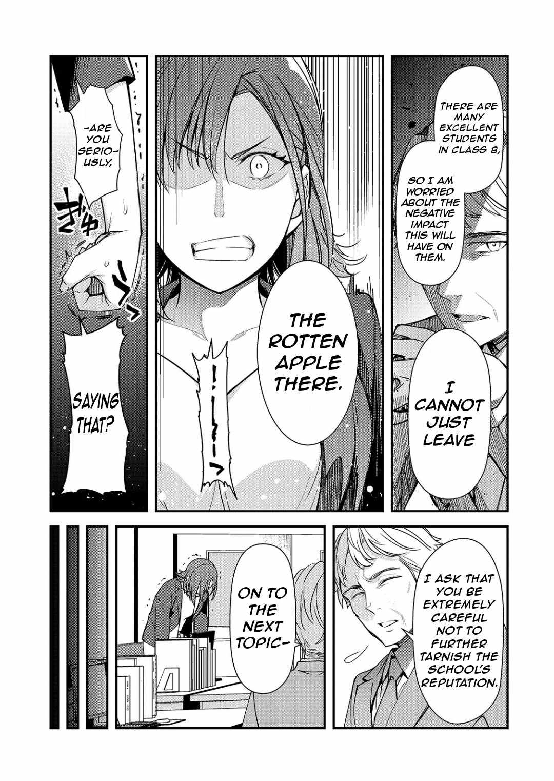 The Girls Who Traumatized Me Keep Glancing at Me, but Alas, It’s Too Late Chapter 22.1 - Page 8