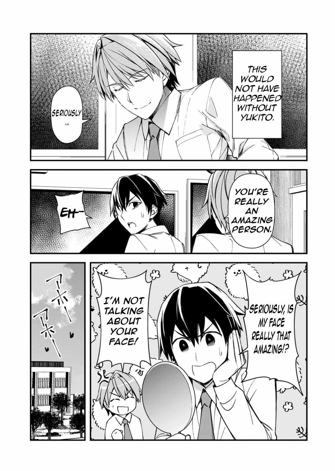 The Girls Who Traumatized Me Keep Glancing at Me, but Alas, It’s Too Late Chapter 22.2 - Page 12