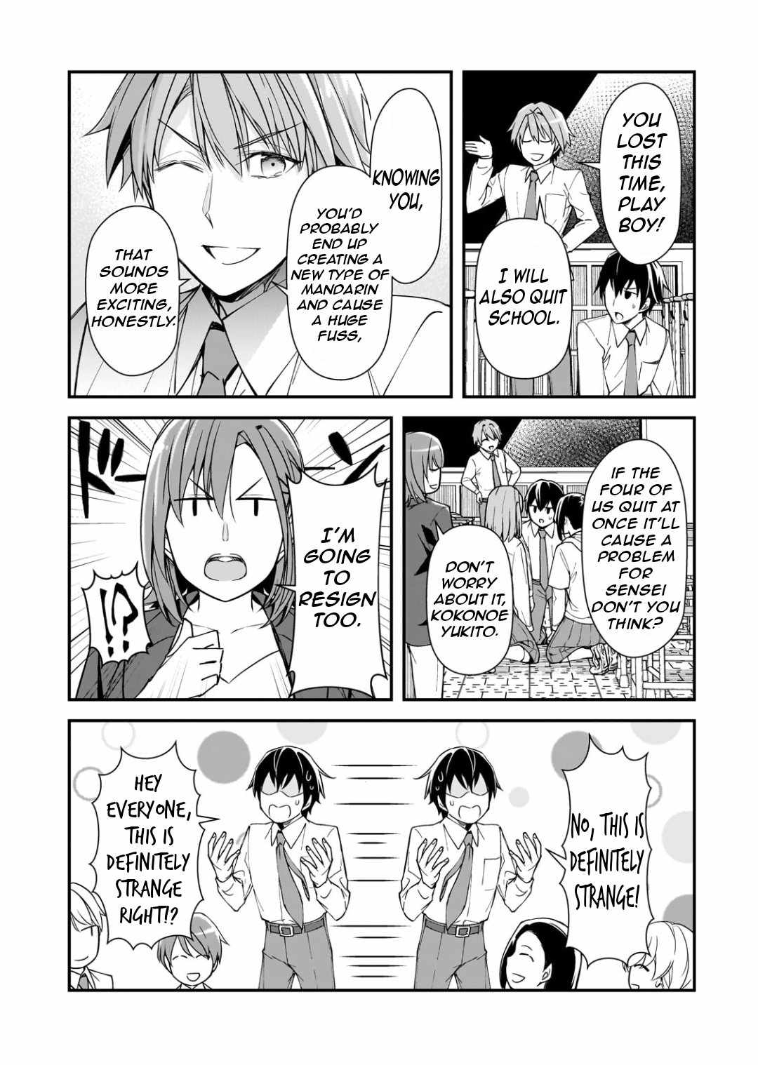 The Girls Who Traumatized Me Keep Glancing at Me, but Alas, It’s Too Late Chapter 22.3 - Page 11