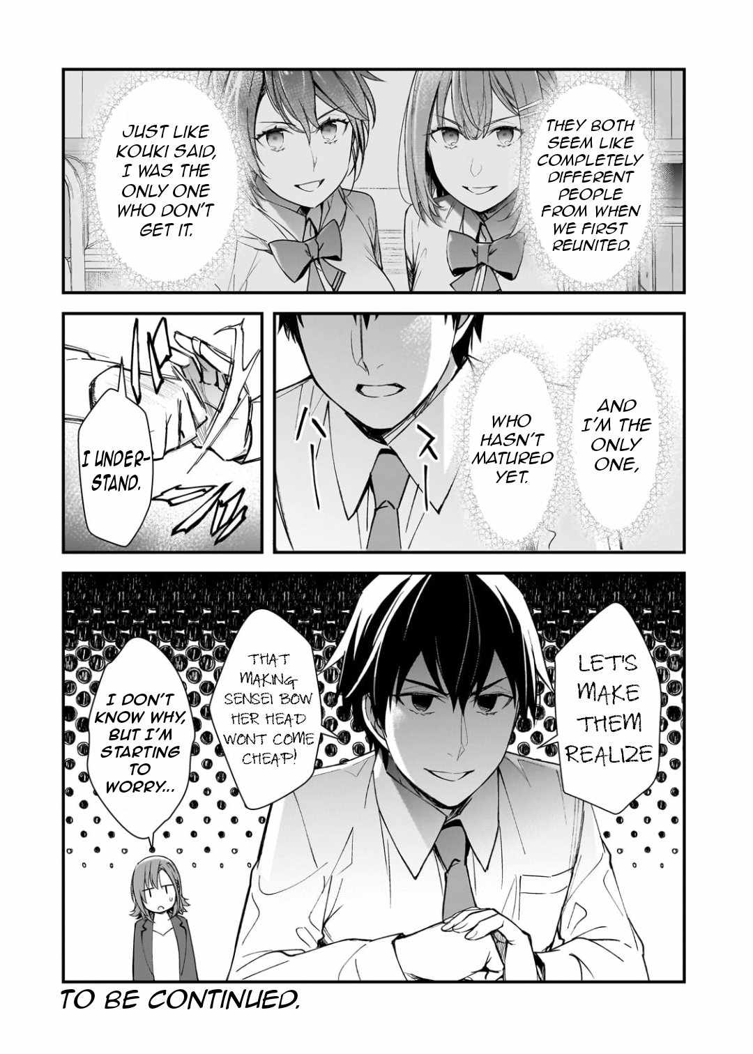 The Girls Who Traumatized Me Keep Glancing at Me, but Alas, It’s Too Late Chapter 22.3 - Page 14