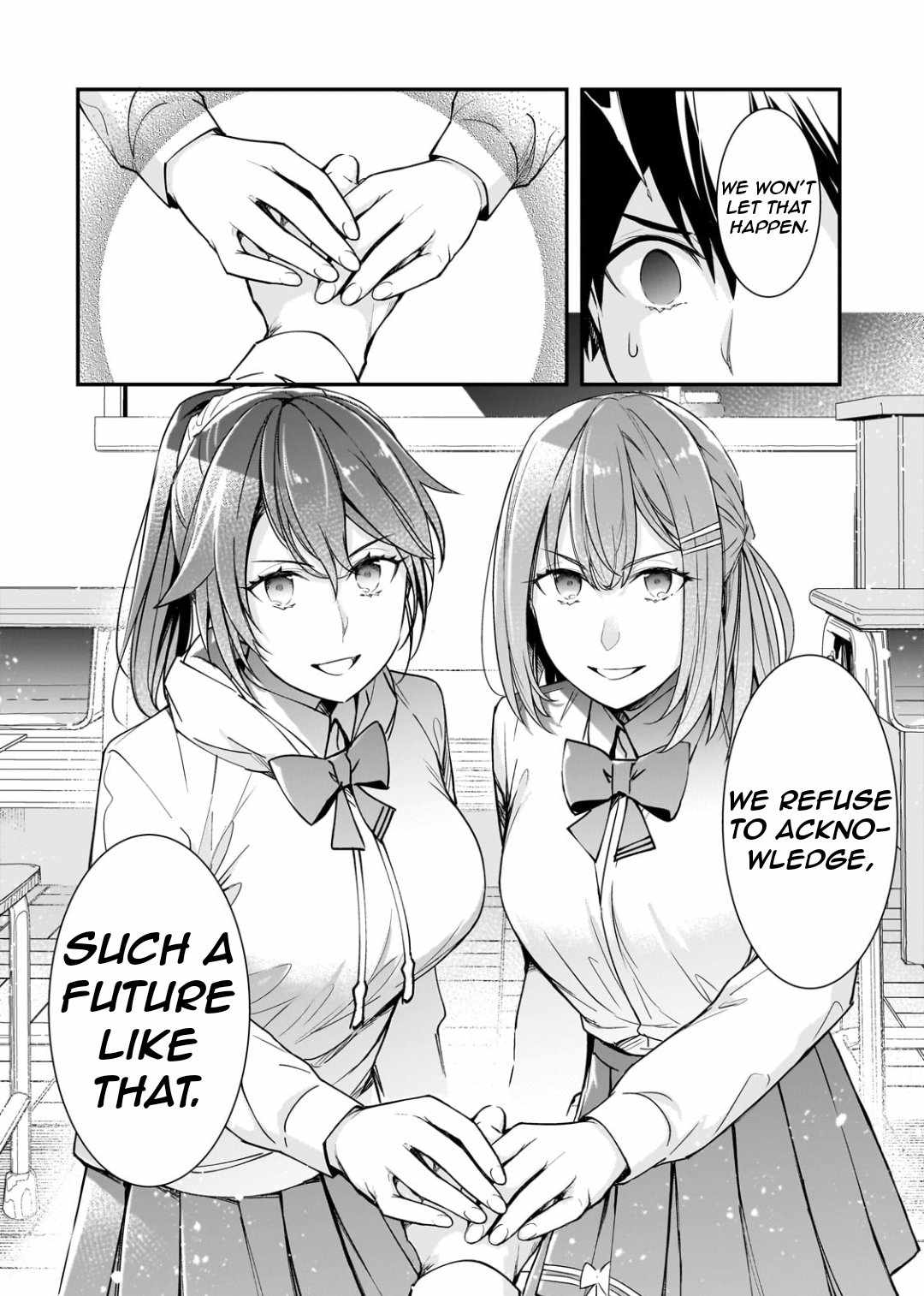 The Girls Who Traumatized Me Keep Glancing at Me, but Alas, It’s Too Late Chapter 22.3 - Page 10