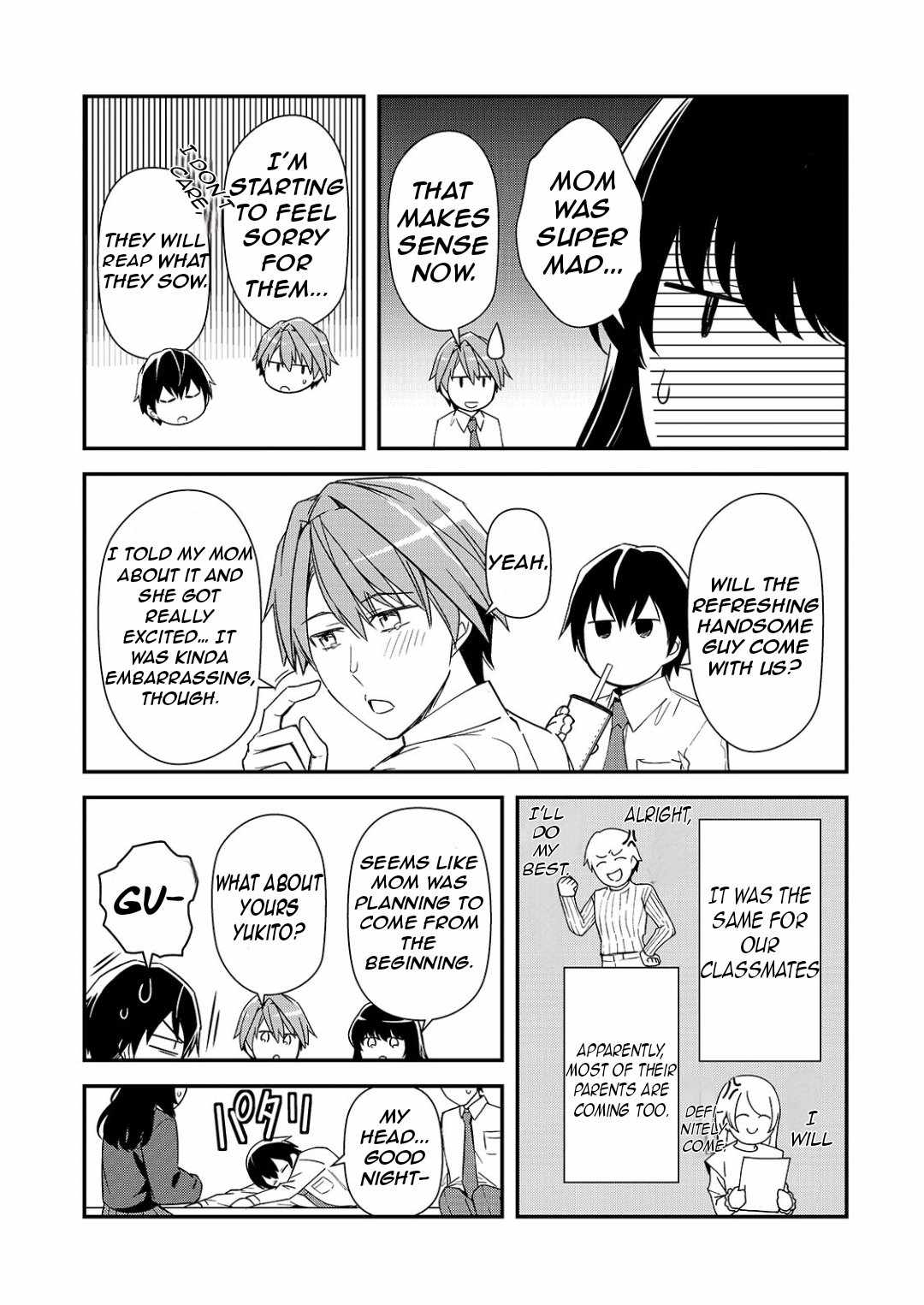 The Girls Who Traumatized Me Keep Glancing at Me, but Alas, It’s Too Late Chapter 23.1 - Page 8