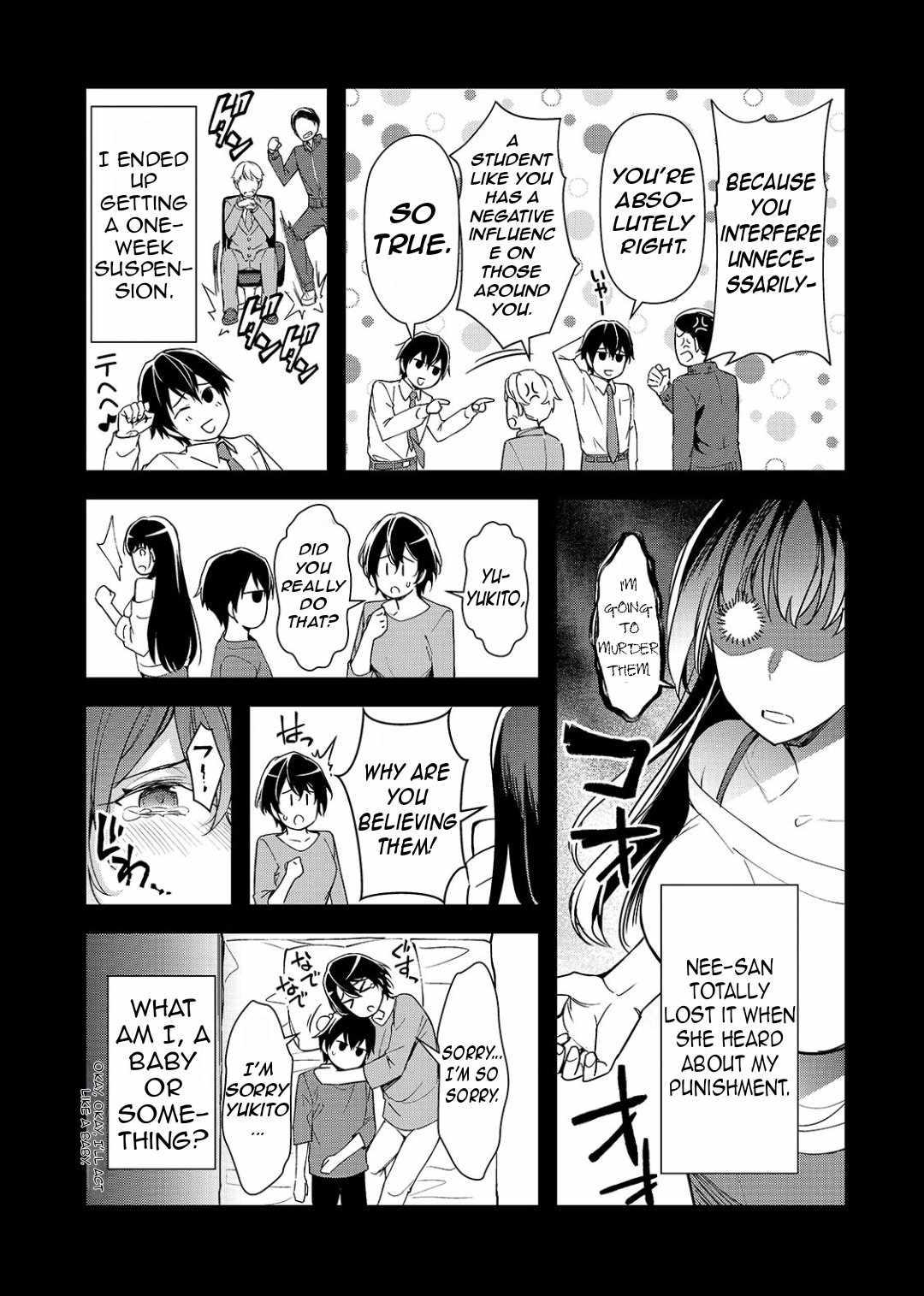 The Girls Who Traumatized Me Keep Glancing at Me, but Alas, It’s Too Late Chapter 24.1 - Page 14