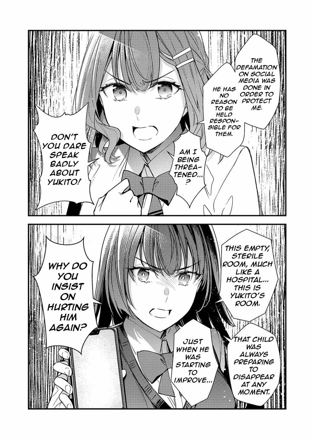 The Girls Who Traumatized Me Keep Glancing at Me, but Alas, It’s Too Late Chapter 24.1 - Page 4