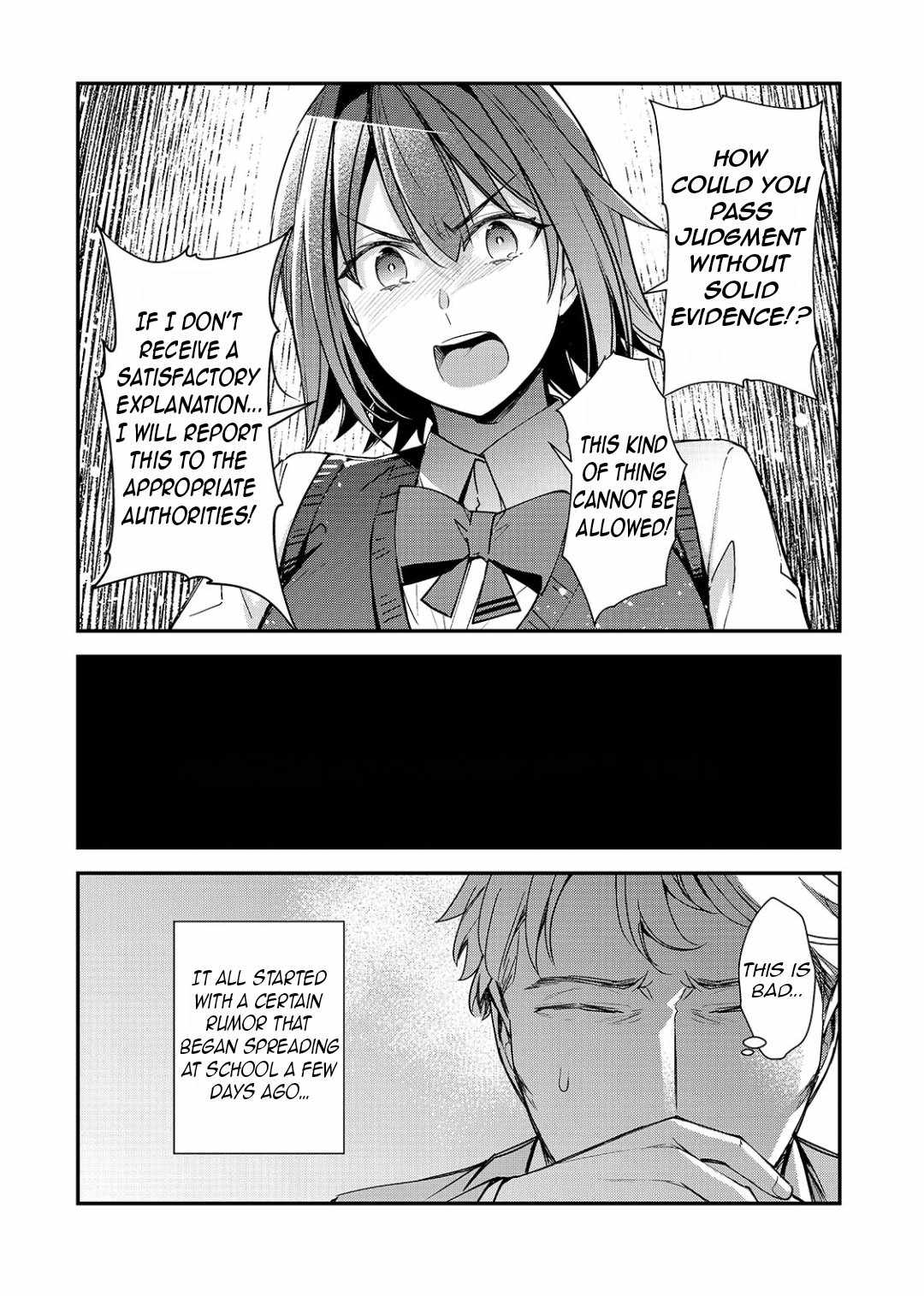 The Girls Who Traumatized Me Keep Glancing at Me, but Alas, It’s Too Late Chapter 24.1 - Page 5