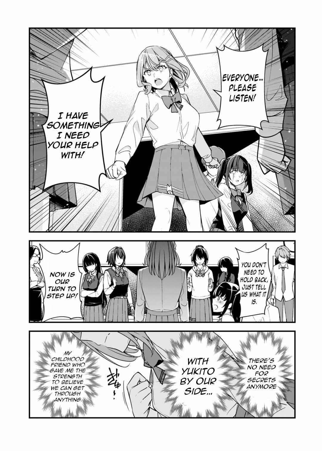 The Girls Who Traumatized Me Keep Glancing at Me, but Alas, It’s Too Late Chapter 24.3 - Page 5