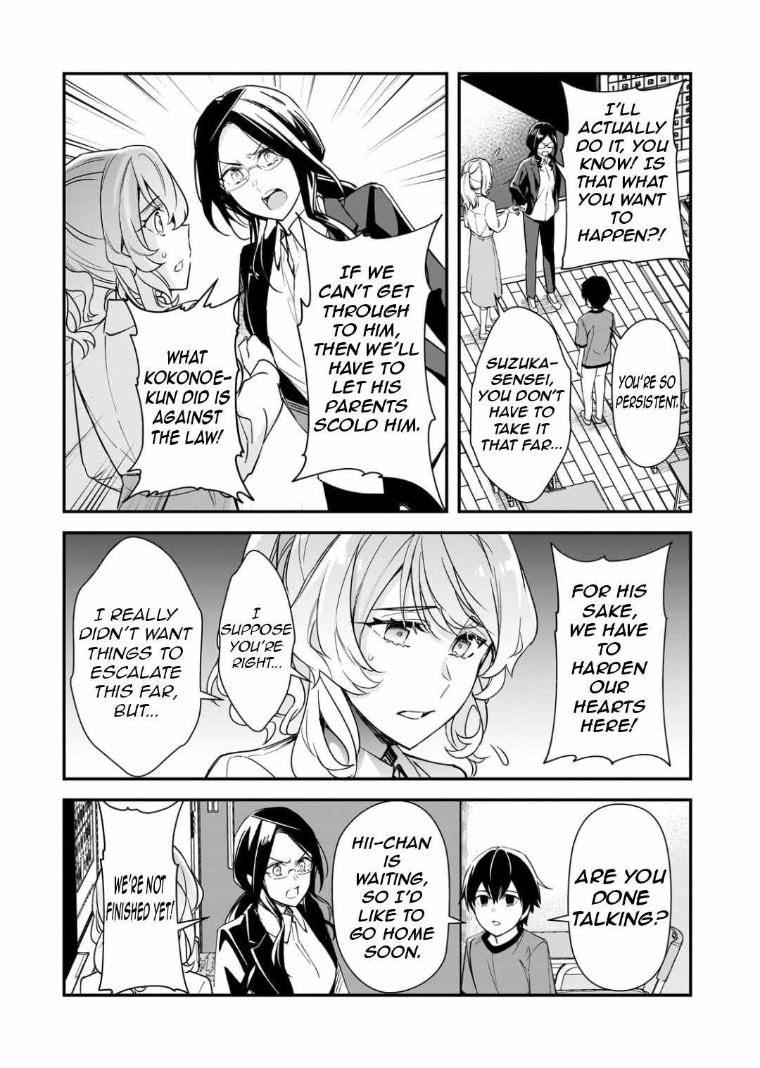 The Girls Who Traumatized Me Keep Glancing at Me, but Alas, It’s Too Late Chapter 25.1 - Page 9