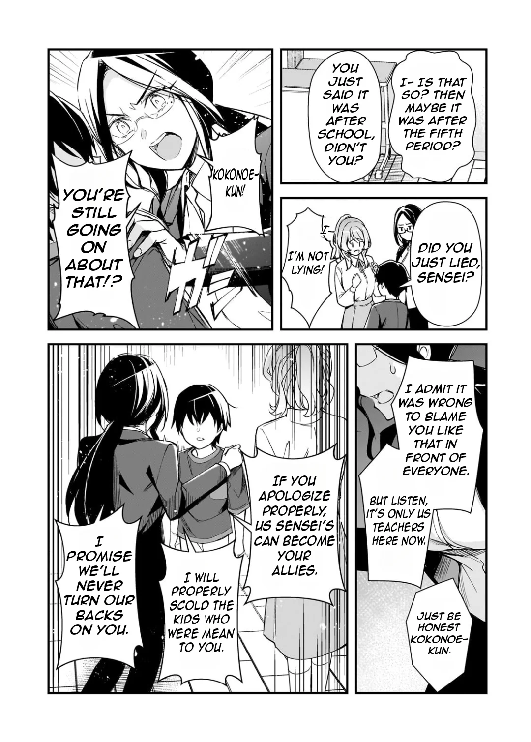 The Girls Who Traumatized Me Keep Glancing at Me, but Alas, It’s Too Late Chapter 25.2 - Page 11