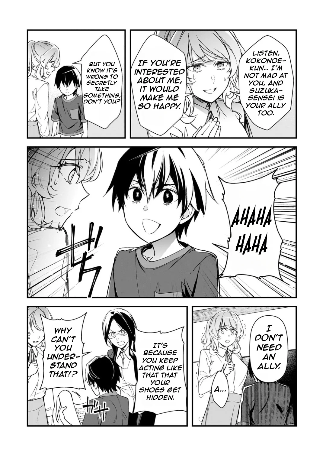 The Girls Who Traumatized Me Keep Glancing at Me, but Alas, It’s Too Late Chapter 25.2 - Page 12