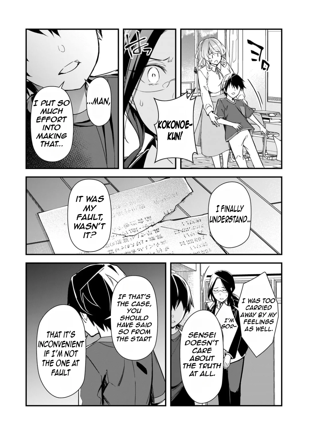 The Girls Who Traumatized Me Keep Glancing at Me, but Alas, It’s Too Late Chapter 25.2 - Page 14