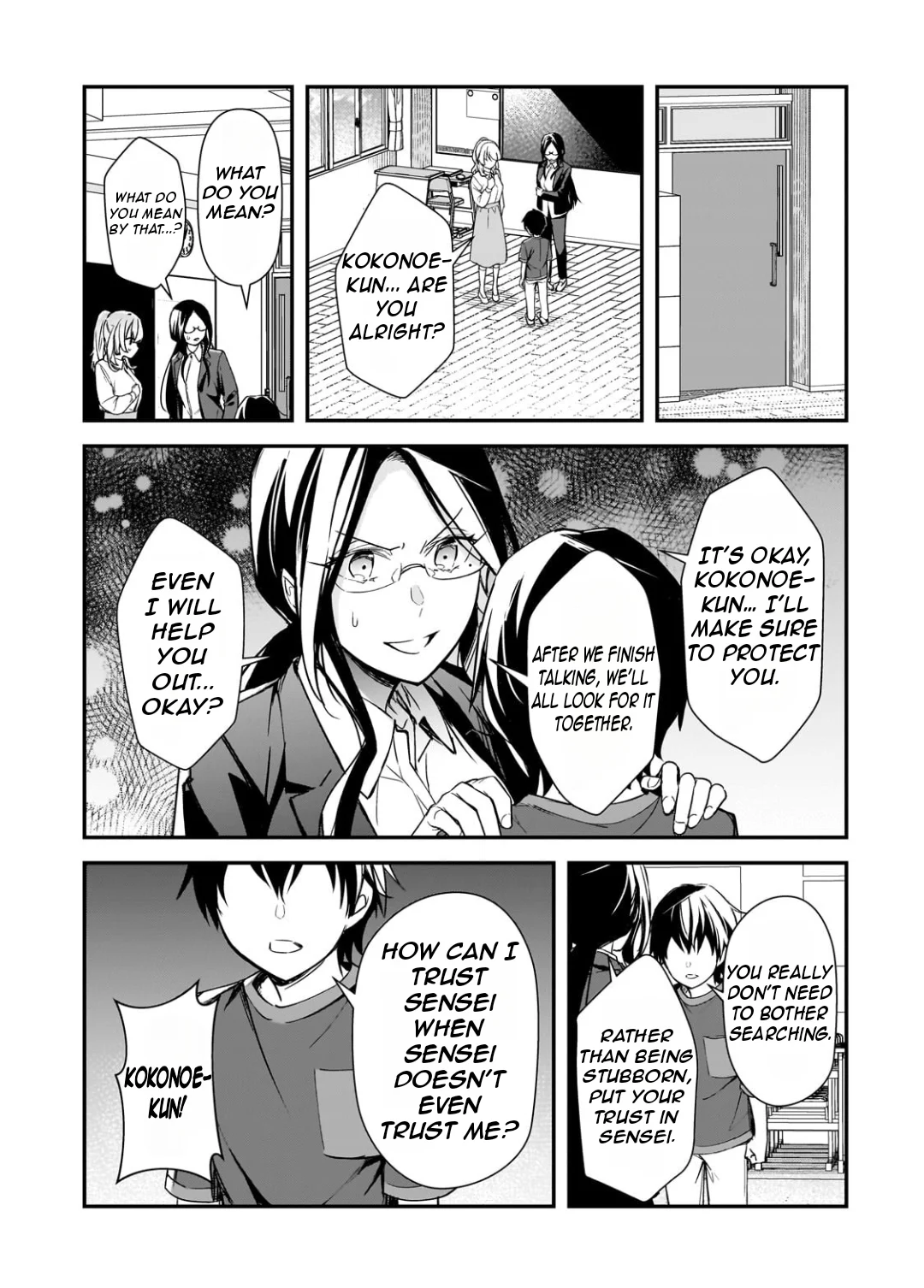 The Girls Who Traumatized Me Keep Glancing at Me, but Alas, It’s Too Late Chapter 25.2 - Page 9