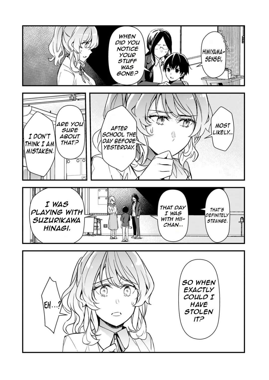 The Girls Who Traumatized Me Keep Glancing at Me, but Alas, It’s Too Late Chapter 25.2 - Page 10