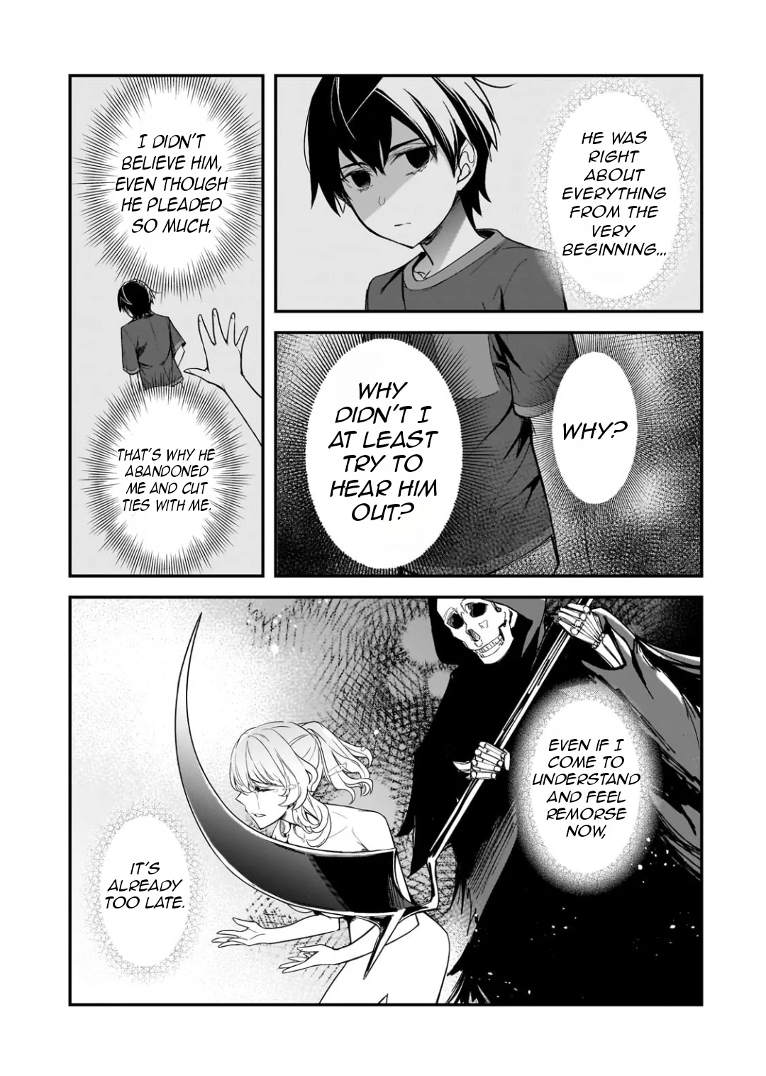 The Girls Who Traumatized Me Keep Glancing at Me, but Alas, It’s Too Late Chapter 25.3 - Page 8