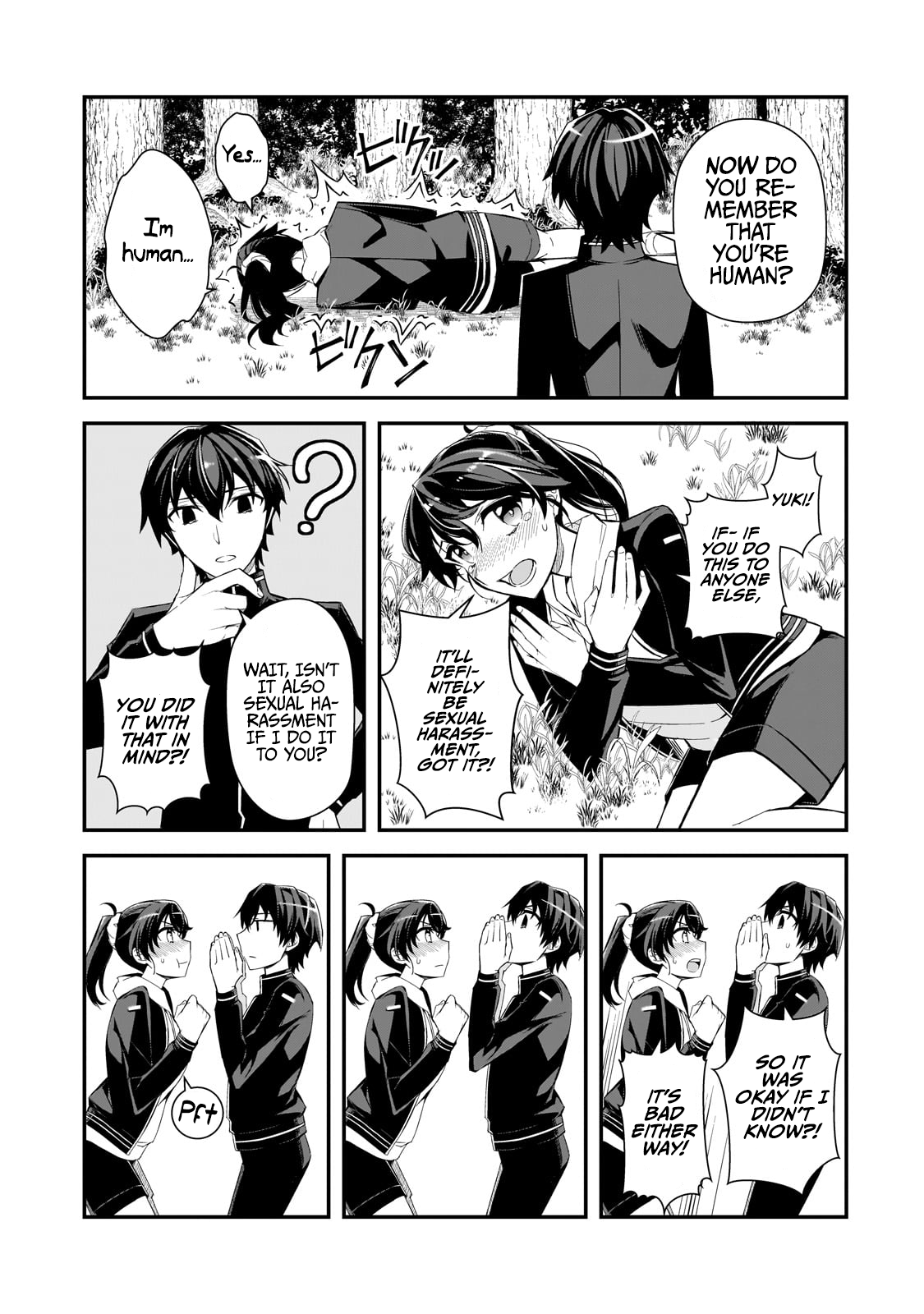 The Girls Who Traumatized Me Keep Glancing at Me, but Alas, It’s Too Late Chapter 3 - Page 19