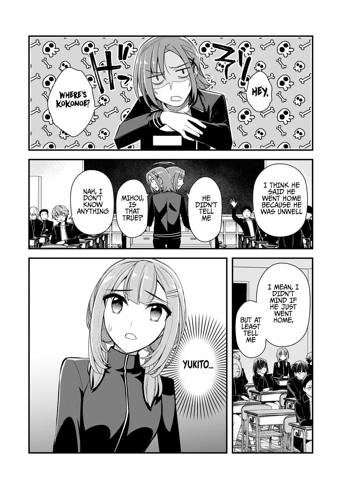 The Girls Who Traumatized Me Keep Glancing at Me, but Alas, It’s Too Late Chapter 3 - Page 38