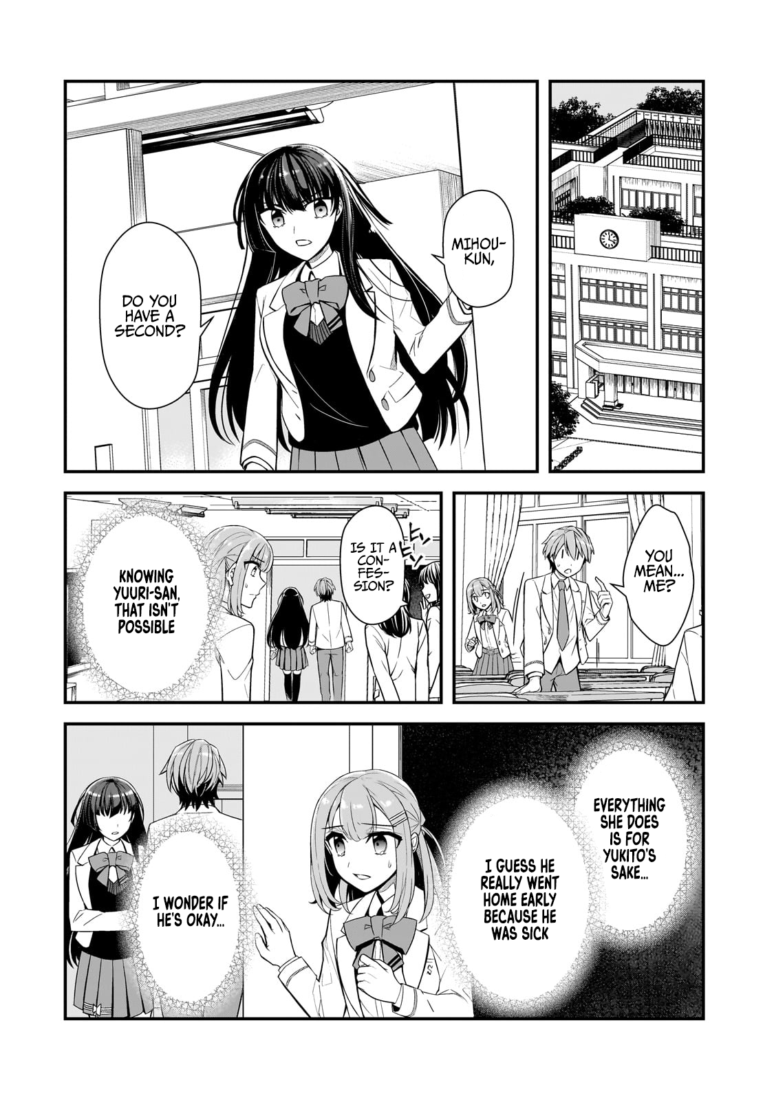 The Girls Who Traumatized Me Keep Glancing at Me, but Alas, It’s Too Late Chapter 4 - Page 15