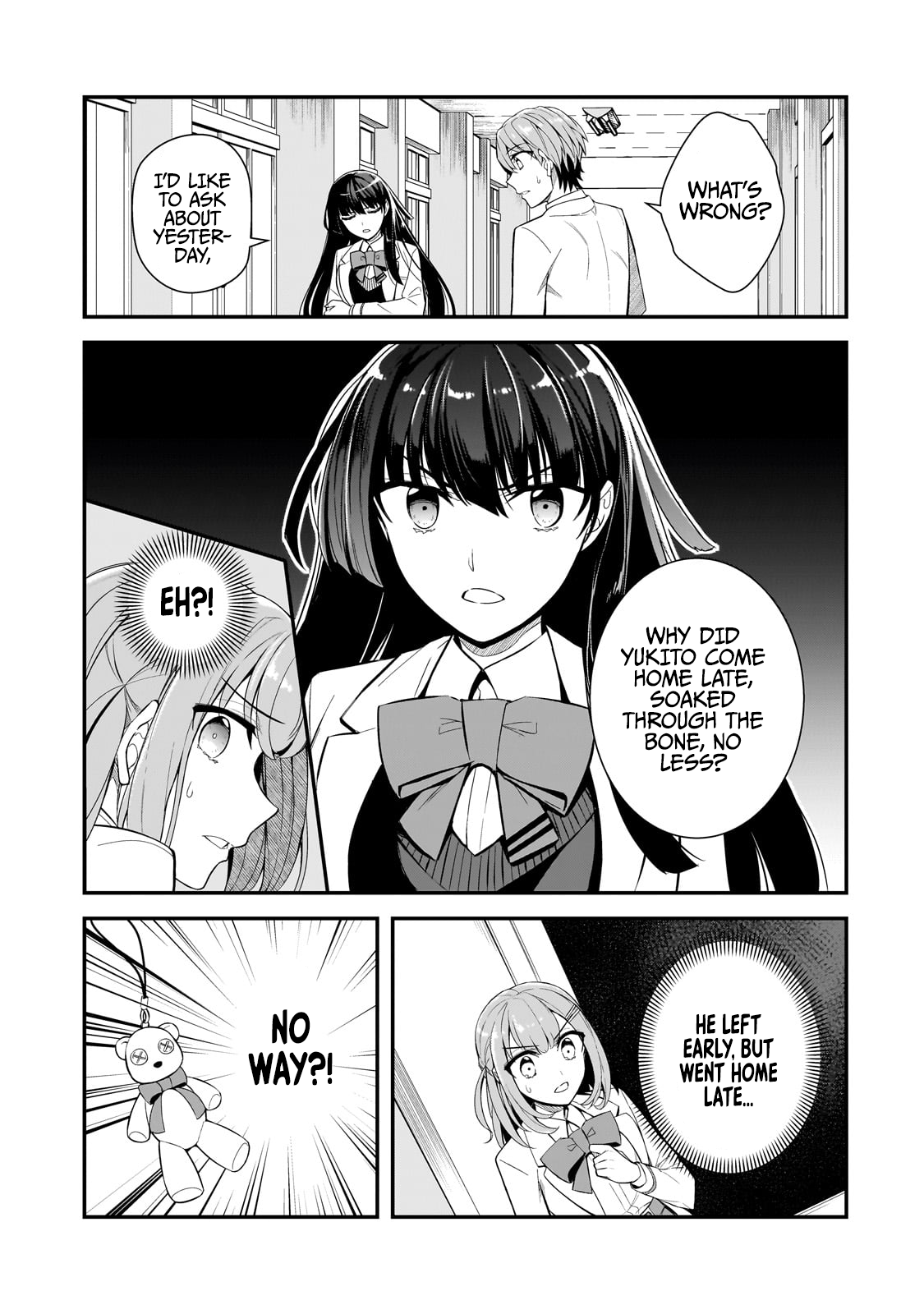 The Girls Who Traumatized Me Keep Glancing at Me, but Alas, It’s Too Late Chapter 4 - Page 16