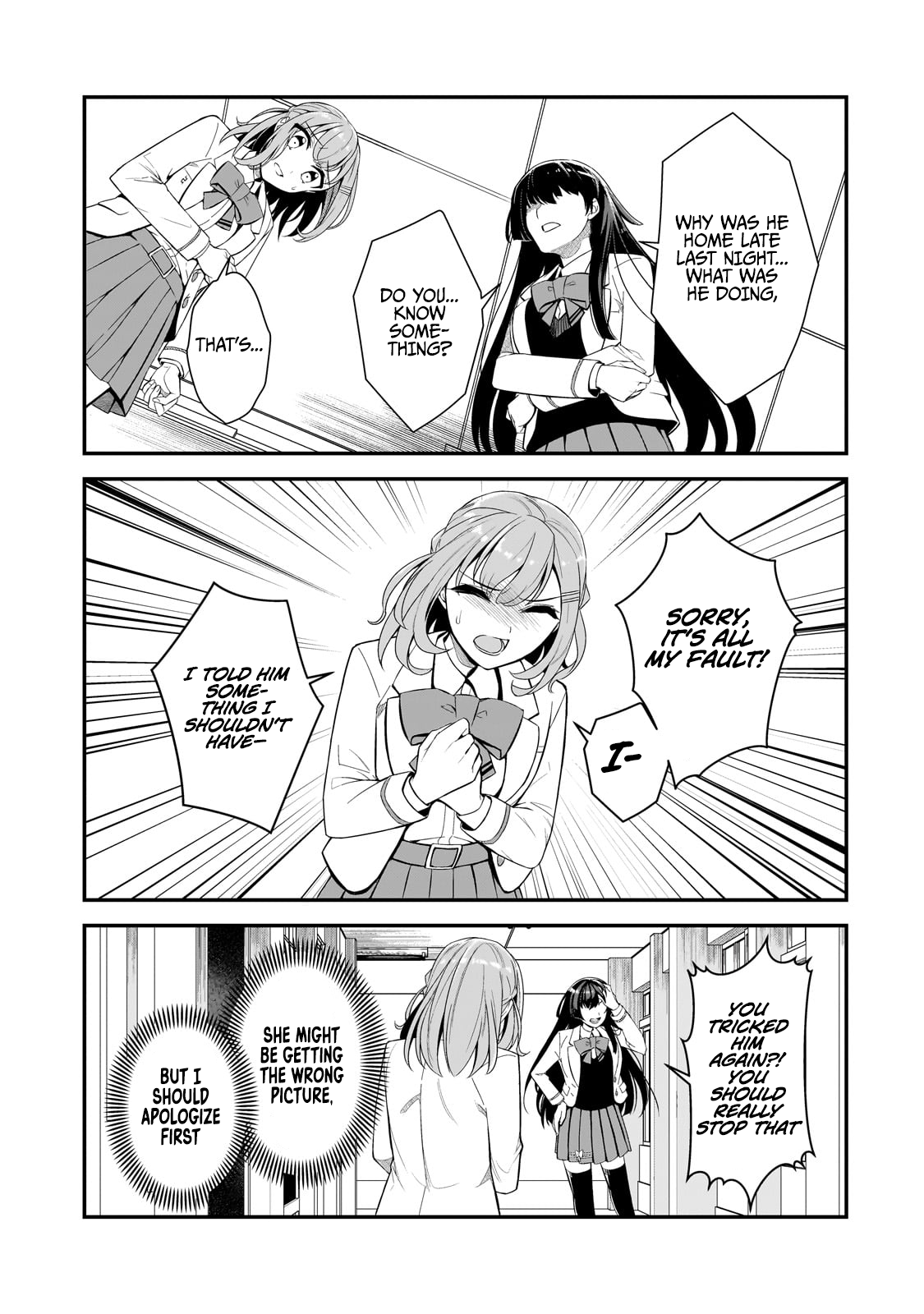 The Girls Who Traumatized Me Keep Glancing at Me, but Alas, It’s Too Late Chapter 4 - Page 18
