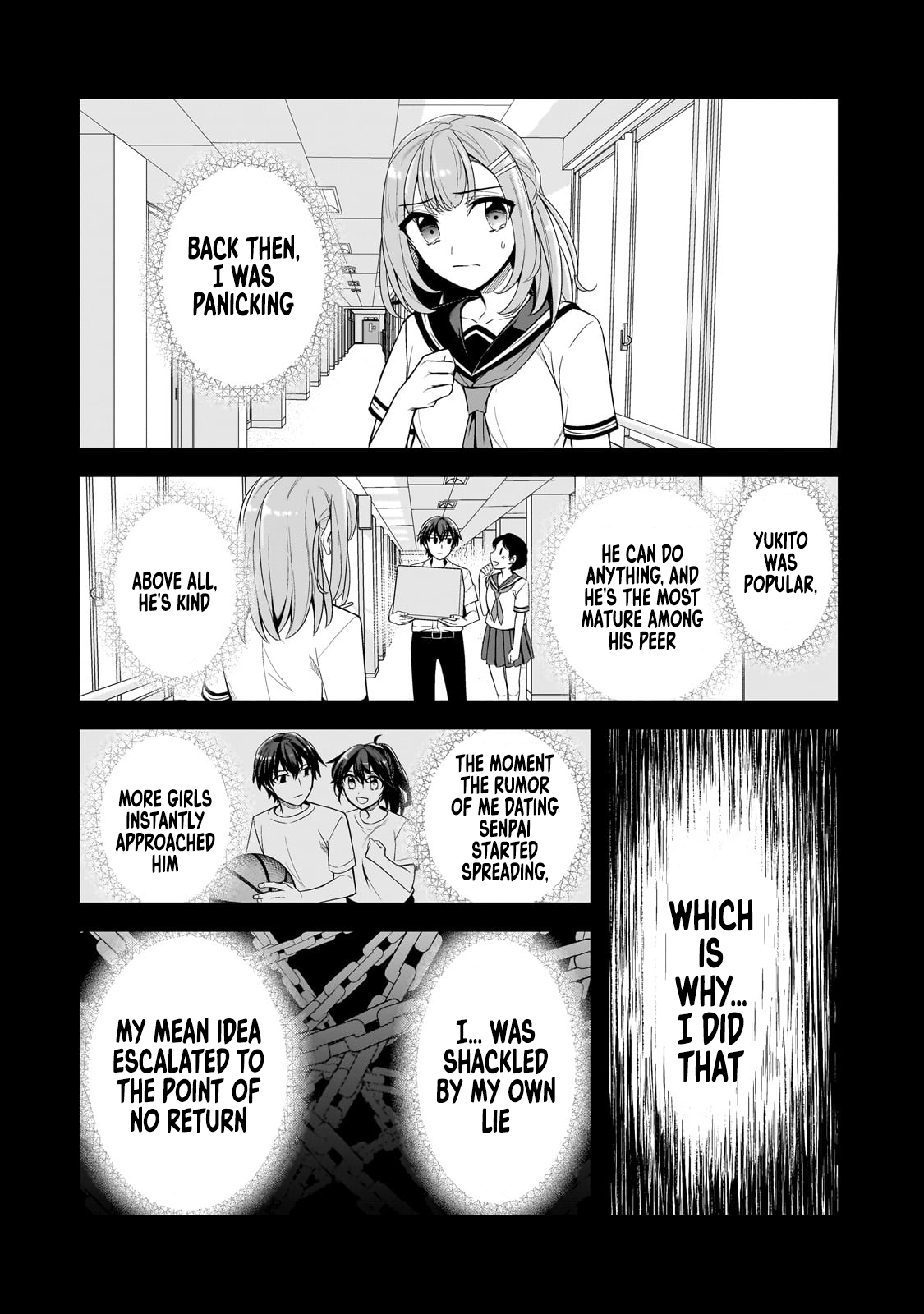 The Girls Who Traumatized Me Keep Glancing at Me, but Alas, It’s Too Late Chapter 4 - Page 35