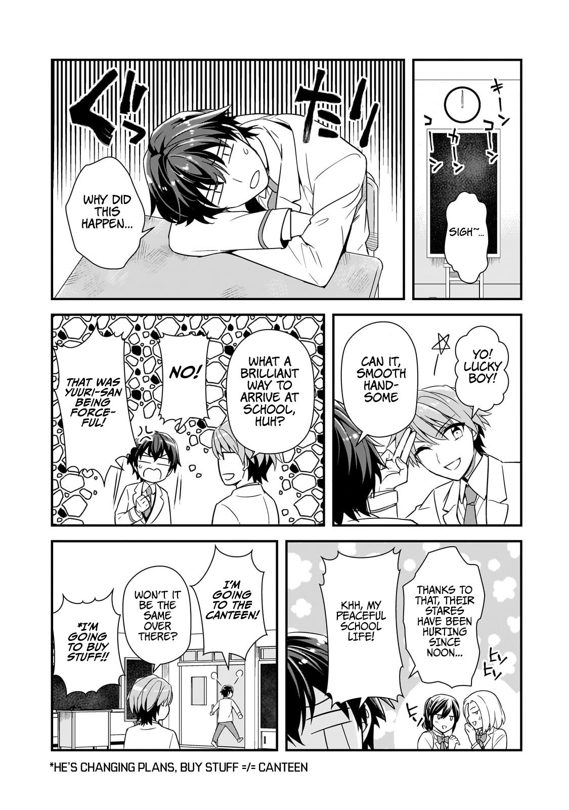 The Girls Who Traumatized Me Keep Glancing at Me, but Alas, It’s Too Late Chapter 5 - Page 5