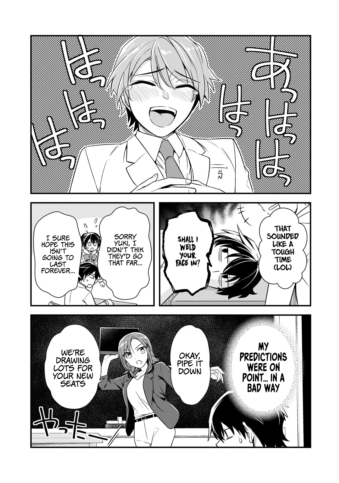 The Girls Who Traumatized Me Keep Glancing at Me, but Alas, It’s Too Late Chapter 6 - Page 14