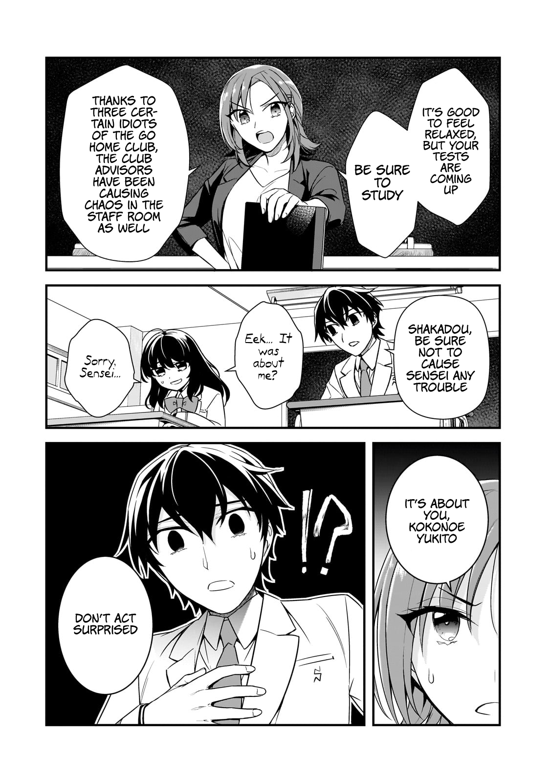 The Girls Who Traumatized Me Keep Glancing at Me, but Alas, It’s Too Late Chapter 6 - Page 17