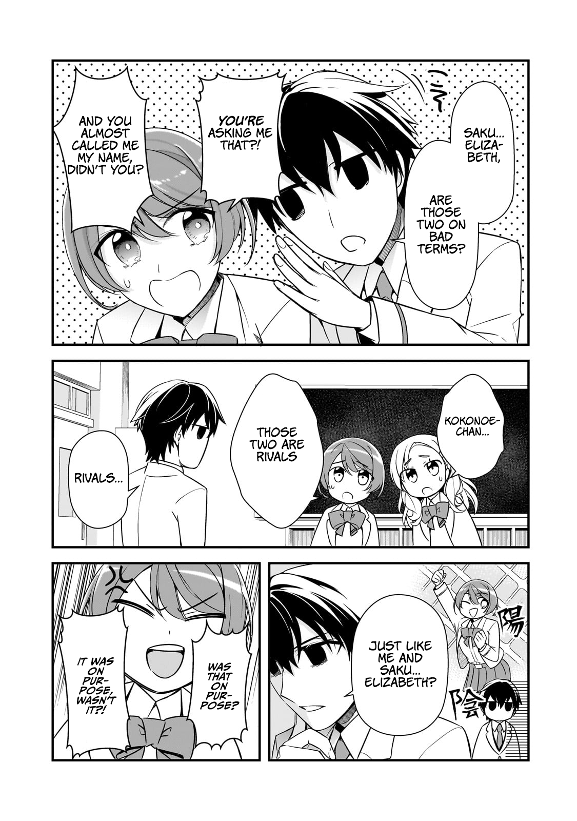 The Girls Who Traumatized Me Keep Glancing at Me, but Alas, It’s Too Late Chapter 6 - Page 28
