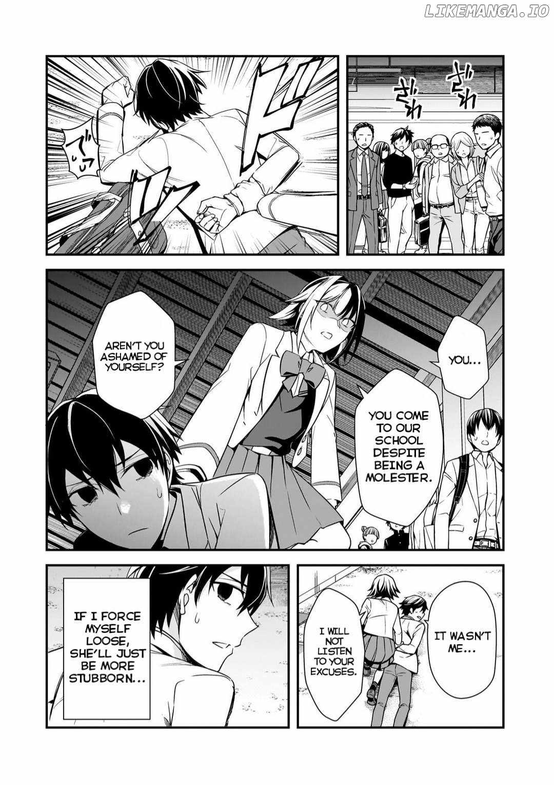 The Girls Who Traumatized Me Keep Glancing at Me, but Alas, It’s Too Late Chapter 8.1 - Page 6