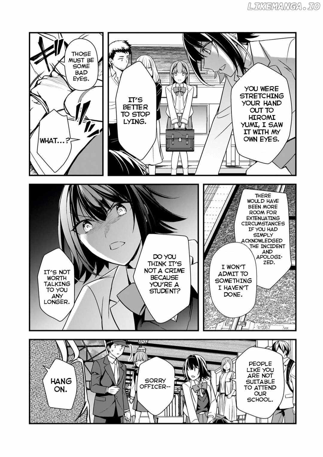 The Girls Who Traumatized Me Keep Glancing at Me, but Alas, It’s Too Late Chapter 8.1 - Page 7