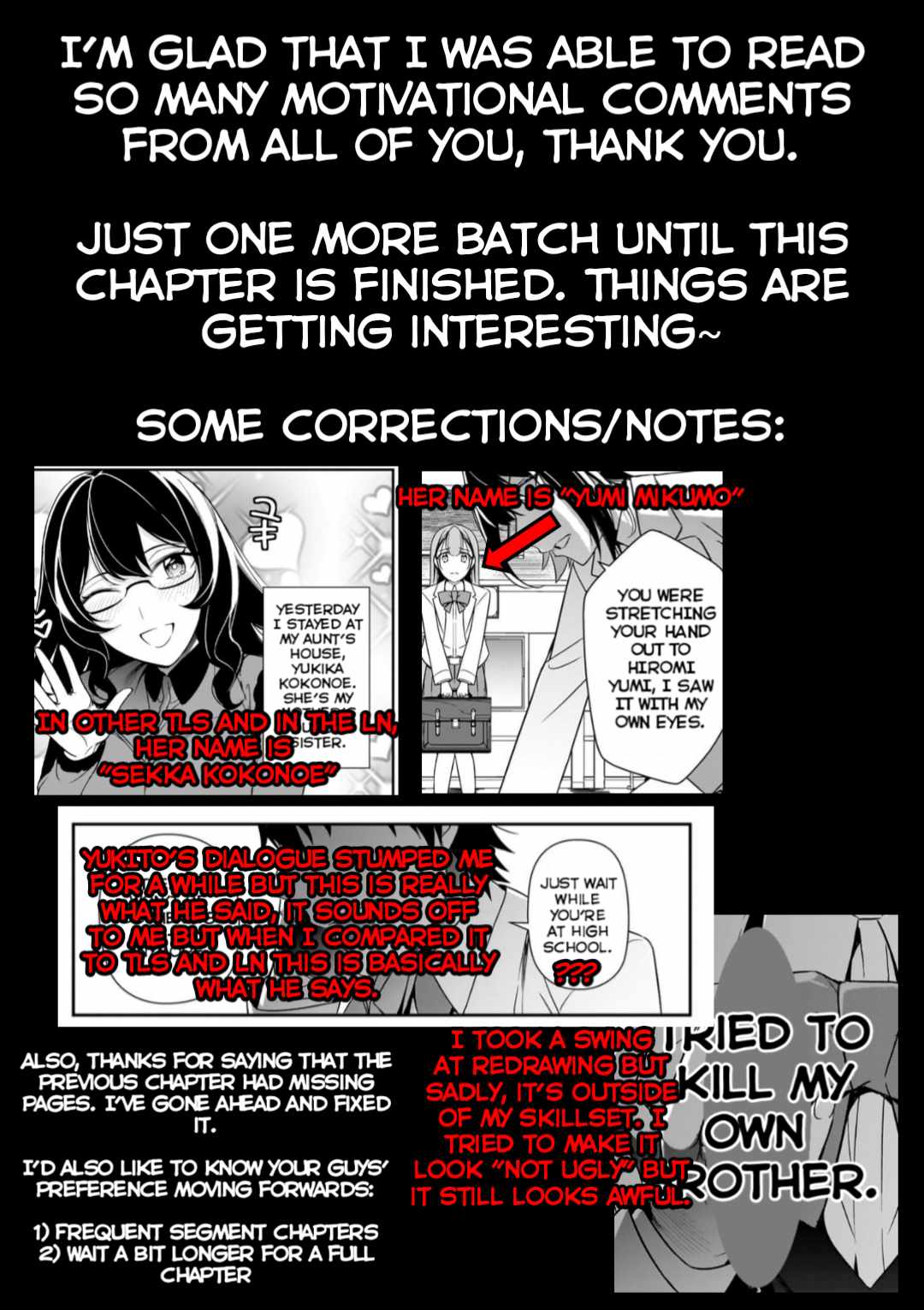 The Girls Who Traumatized Me Keep Glancing at Me, but Alas, It’s Too Late Chapter 8.2 - Page 14