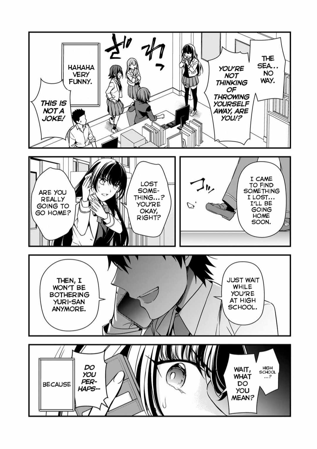 The Girls Who Traumatized Me Keep Glancing at Me, but Alas, It’s Too Late Chapter 8.2 - Page 7