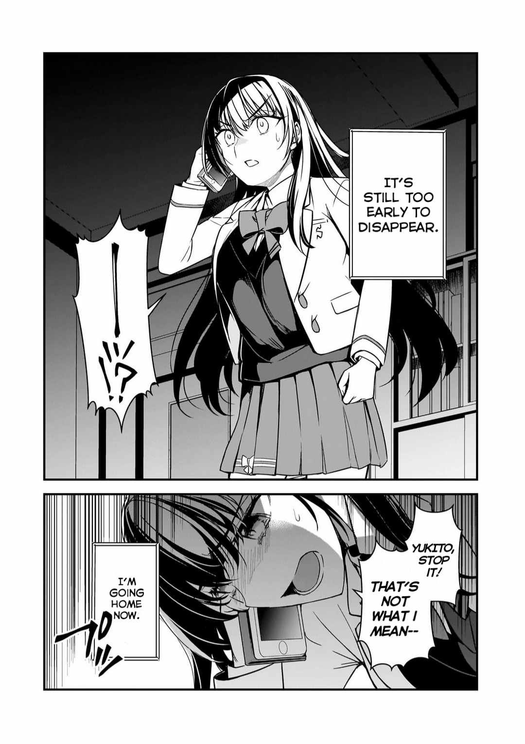The Girls Who Traumatized Me Keep Glancing at Me, but Alas, It’s Too Late Chapter 8.2 - Page 8