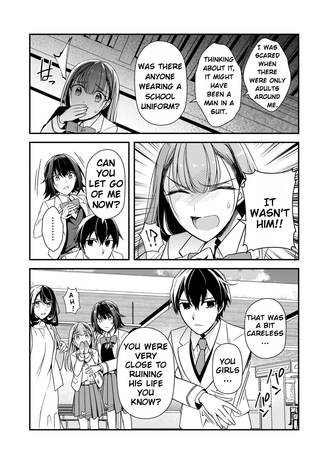 The Girls Who Traumatized Me Keep Glancing at Me, but Alas, It’s Too Late Chapter 8 - Page 12