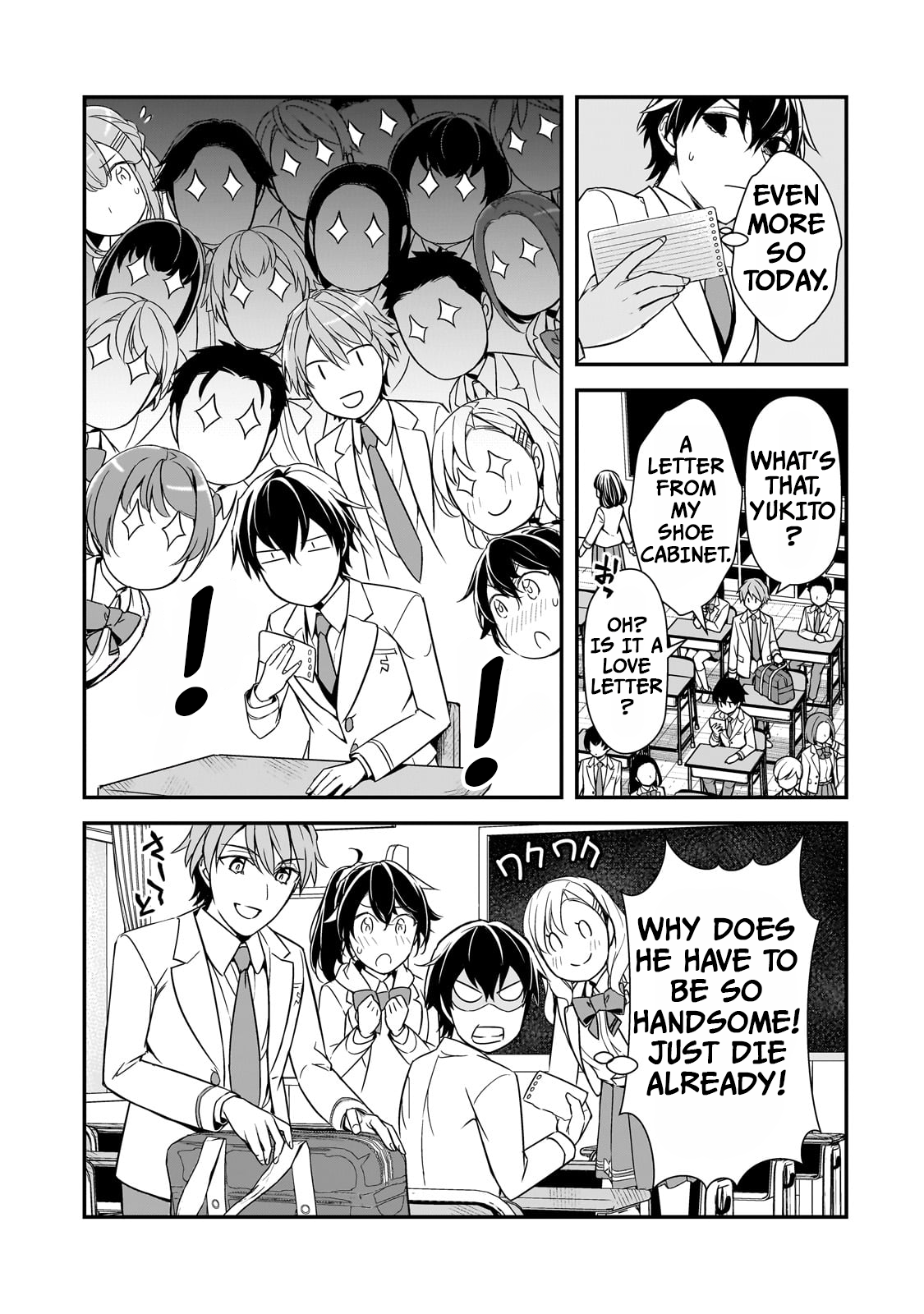The Girls Who Traumatized Me Keep Glancing at Me, but Alas, It’s Too Late Chapter 9 - Page 12