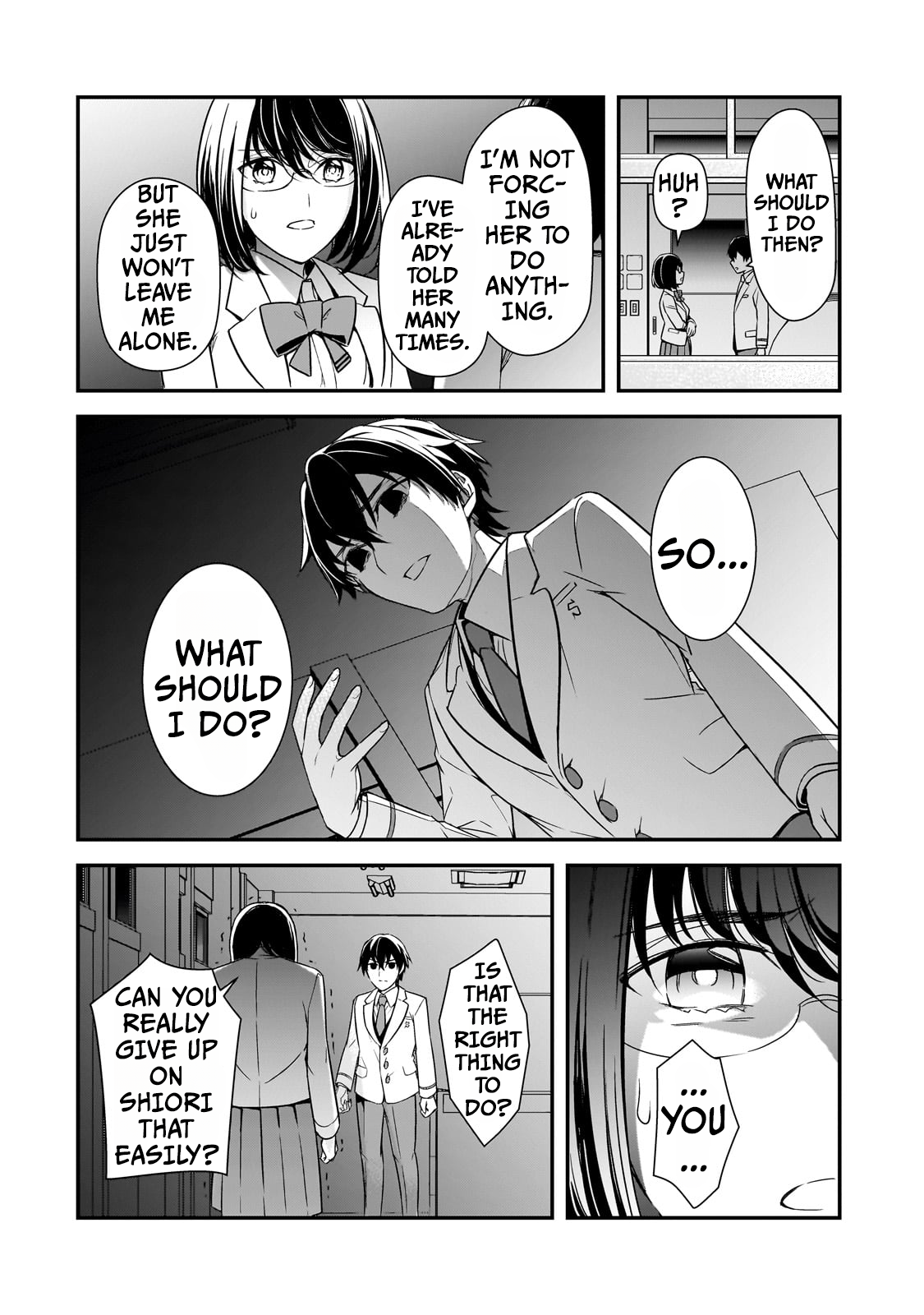 The Girls Who Traumatized Me Keep Glancing at Me, but Alas, It’s Too Late Chapter 9 - Page 17