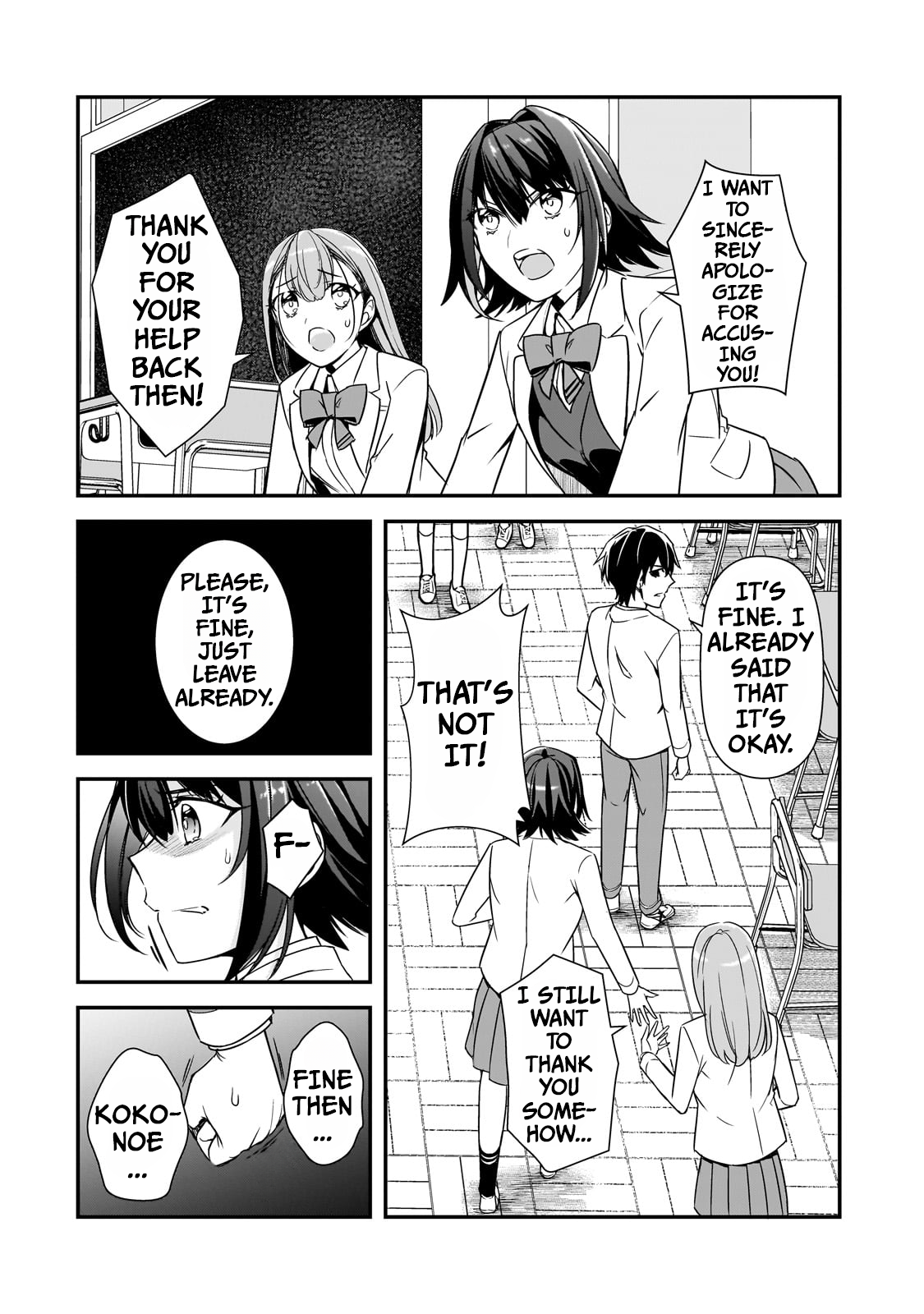 The Girls Who Traumatized Me Keep Glancing at Me, but Alas, It’s Too Late Chapter 9 - Page 5