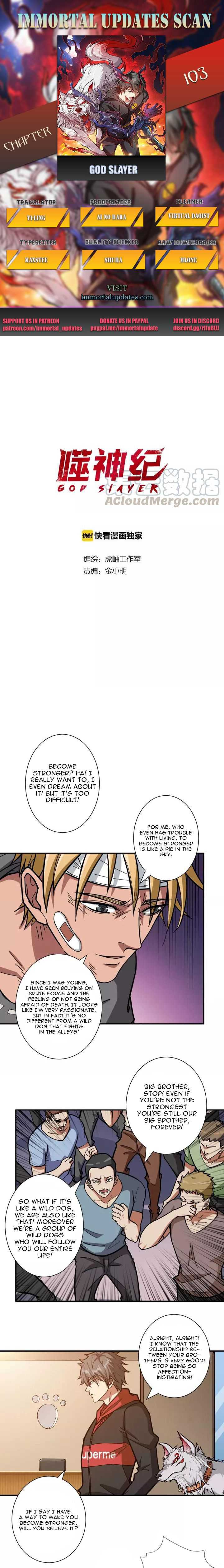 The God Devourer Chapter 103 - Page 1