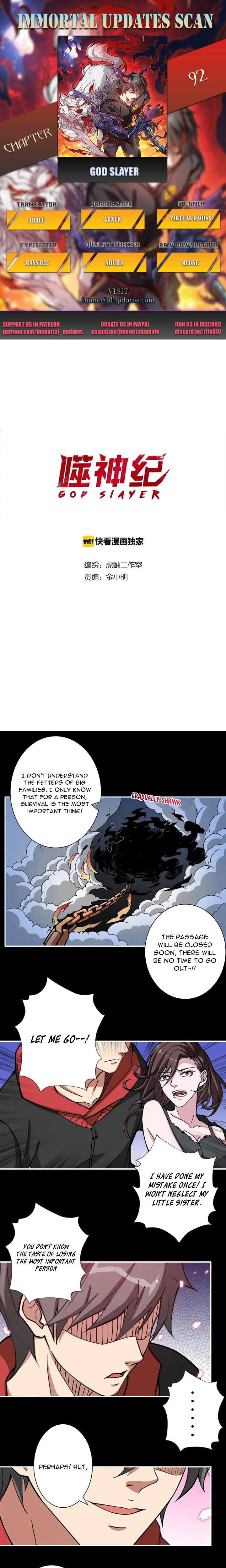 The God Devourer Chapter 92 - Page 1